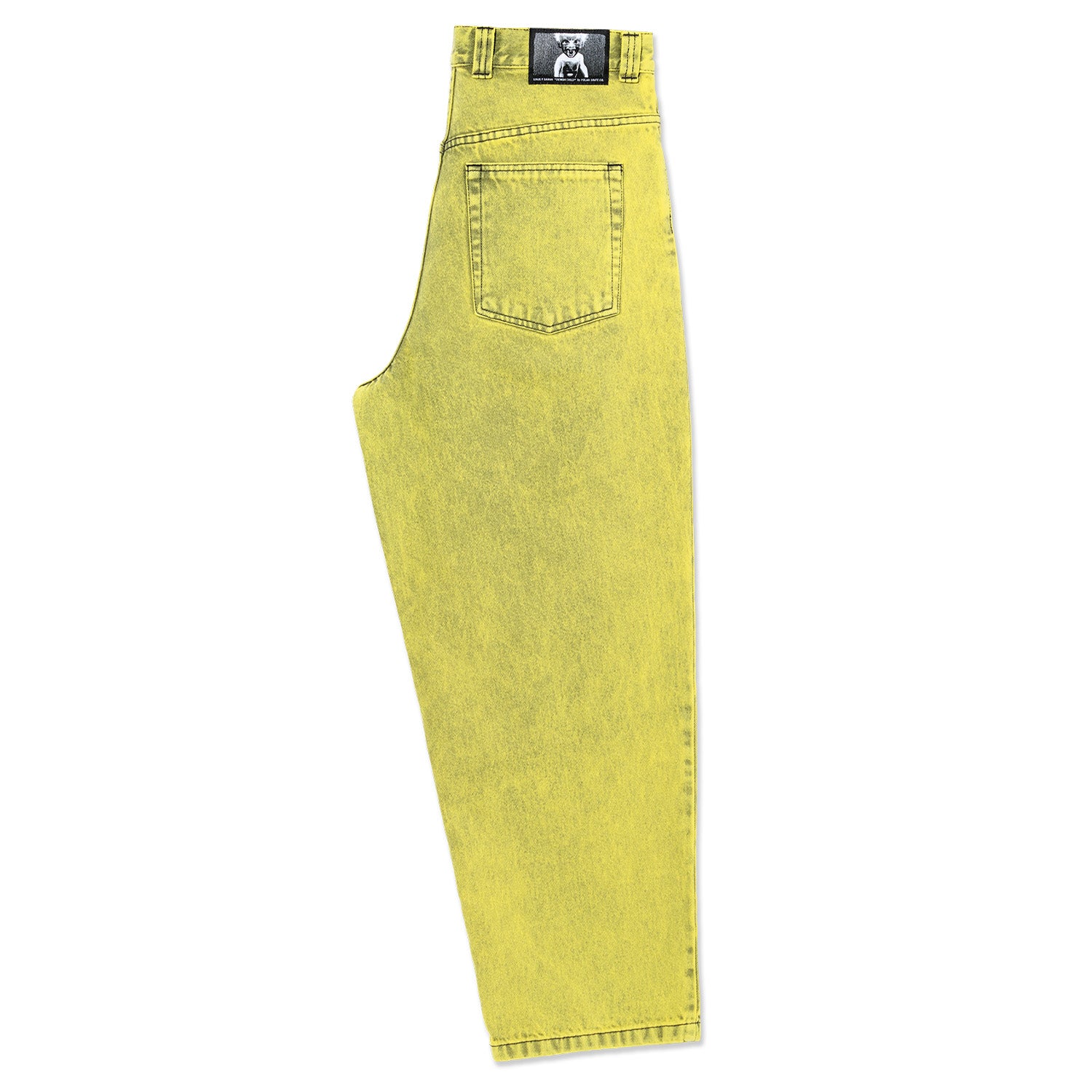 Polar Skate Co. Big Boy Pants Demon Child Lemon Black
