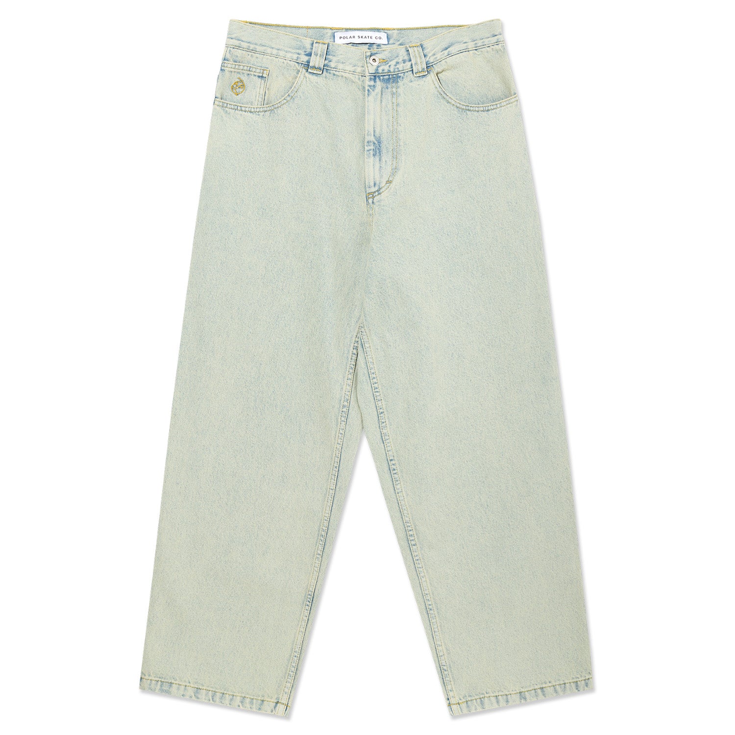 Polar Skate Co. Big Boy Pants Dirty Light Blue - Orchard Skateshop