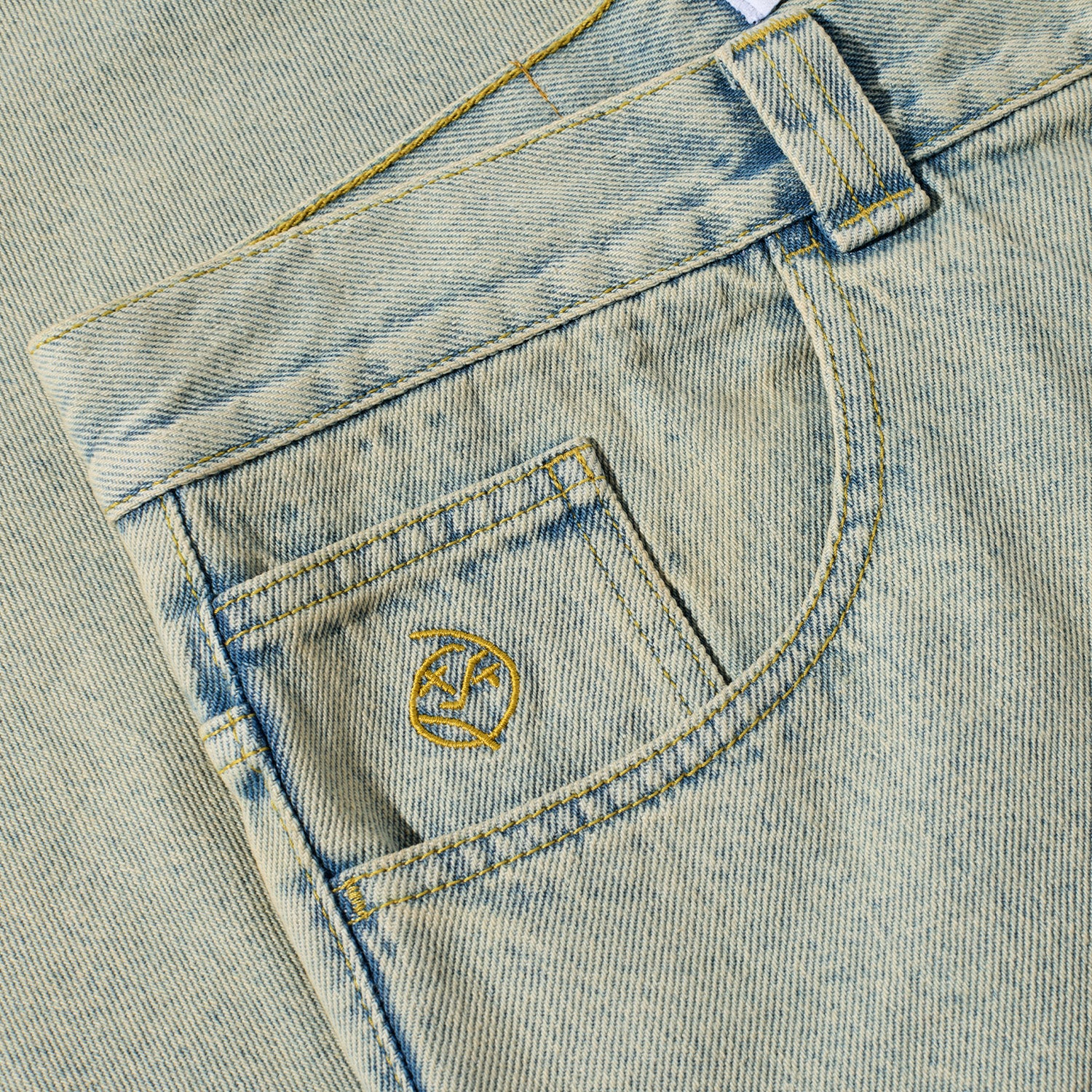 Polar Skate Co. Big Boy Pants Dirty Light Blue