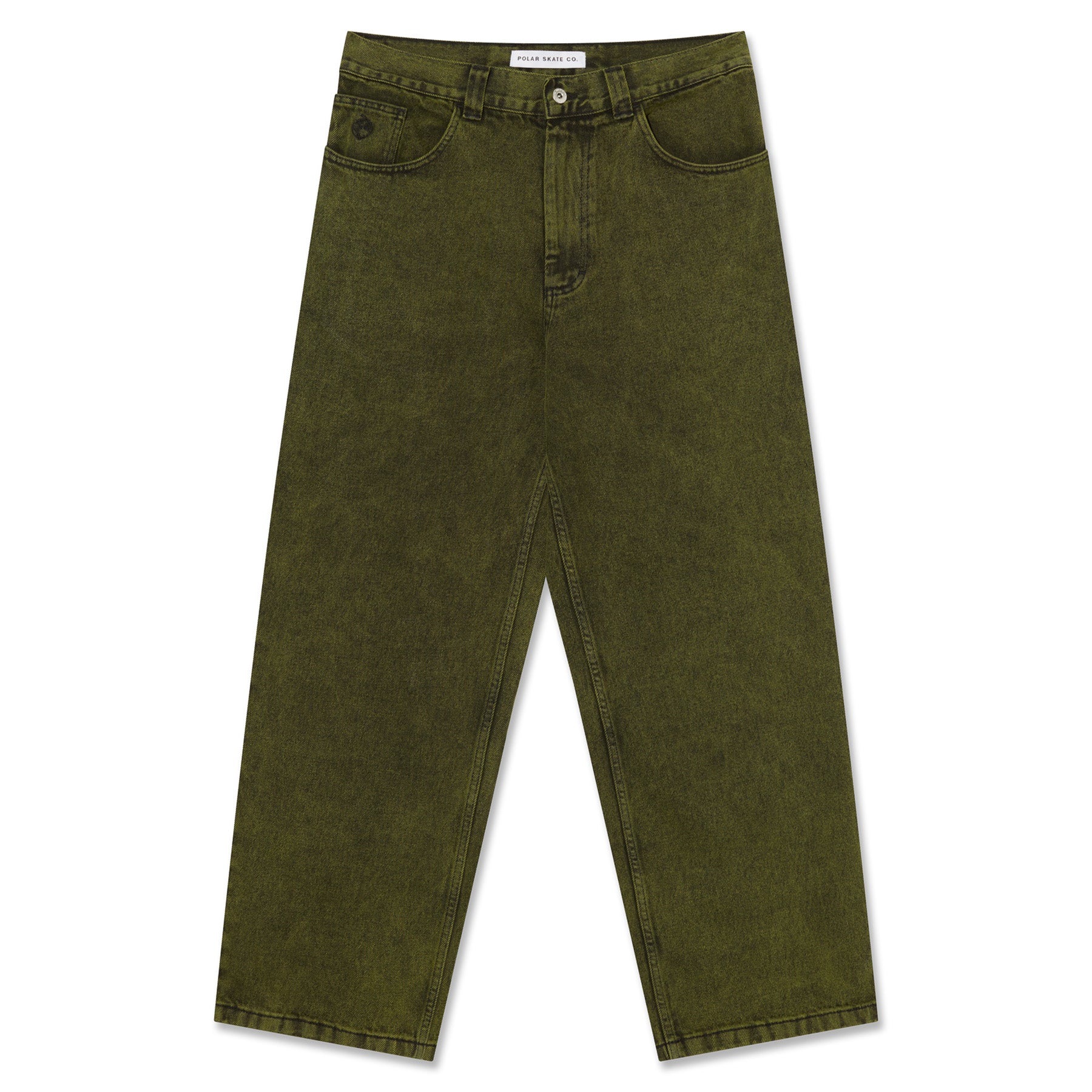 パンツ big boy green black Polar Skate Co. Big Boy Pants Green/Black - Orchard Skateshop