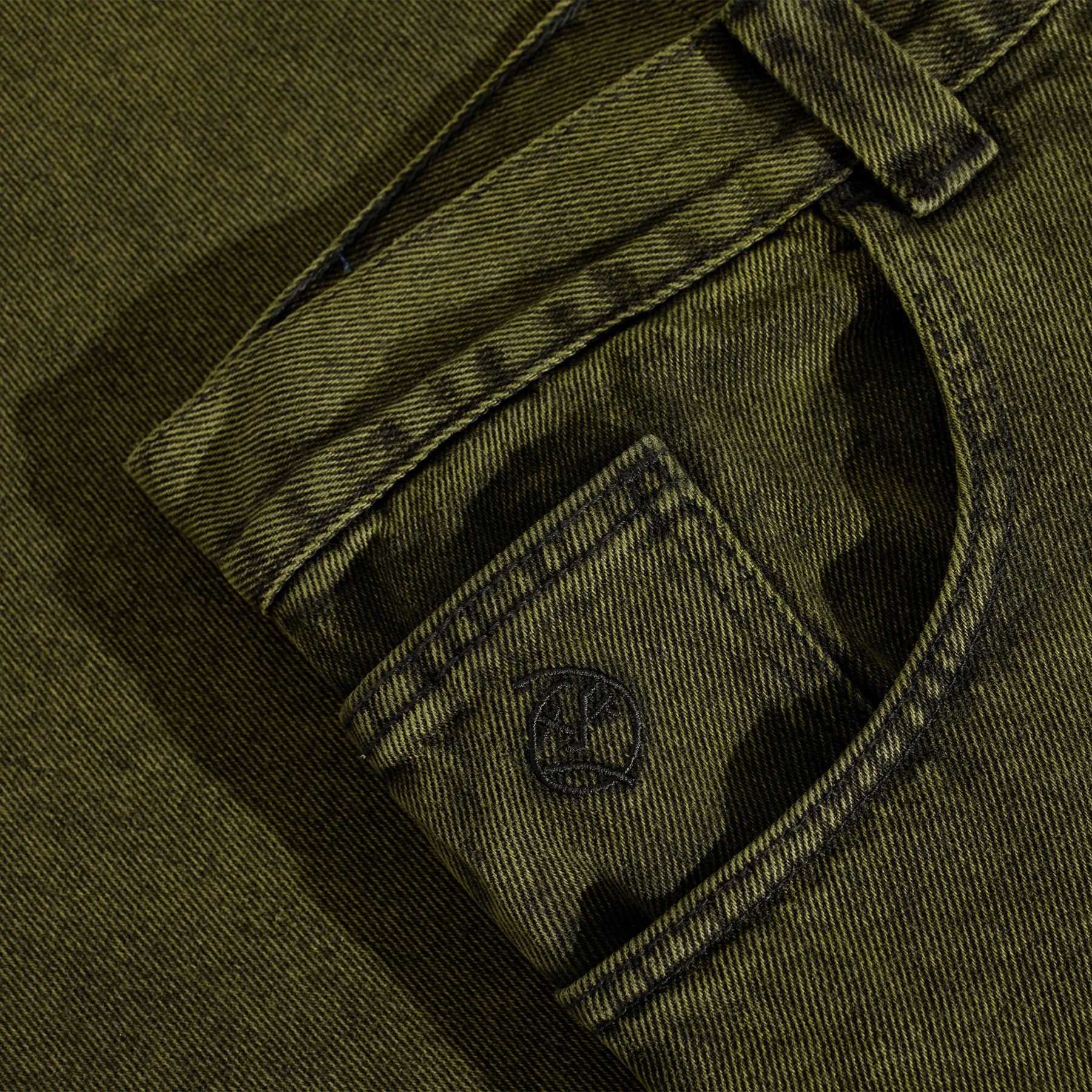 Polar Skate Co. Big Boy Pants Green/Black - Orchard Skateshop