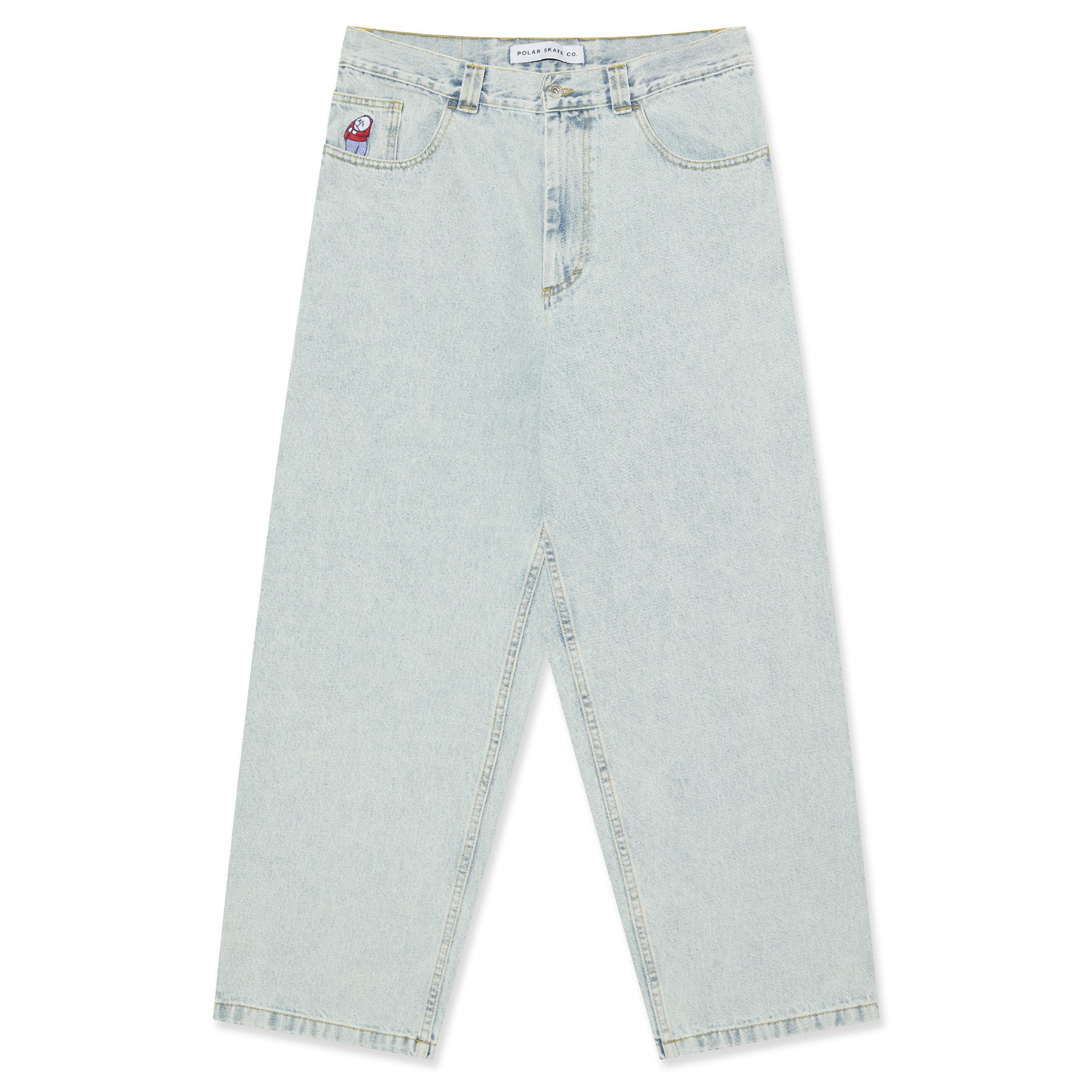 スーパーセール タイムセール 時間 Polar Orchard - Blue Light LOGO OG Pants Boy Big Co. Skate パンツ