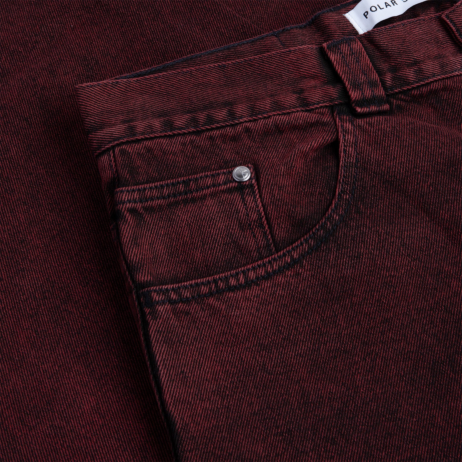 Polar Skate Co. Big Boy Pants Red Black