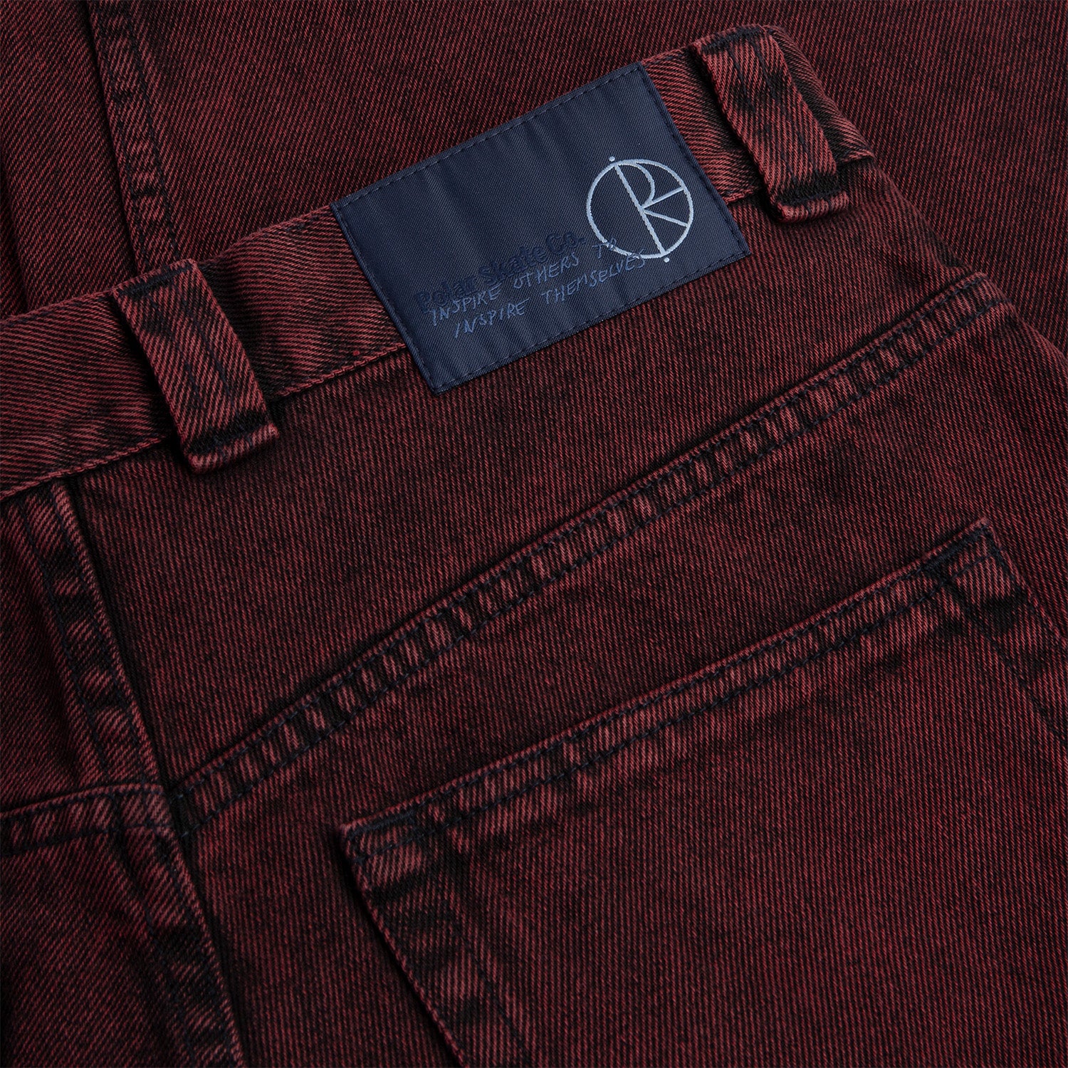 Polar Skate Co. Big Boy Pants Red Black