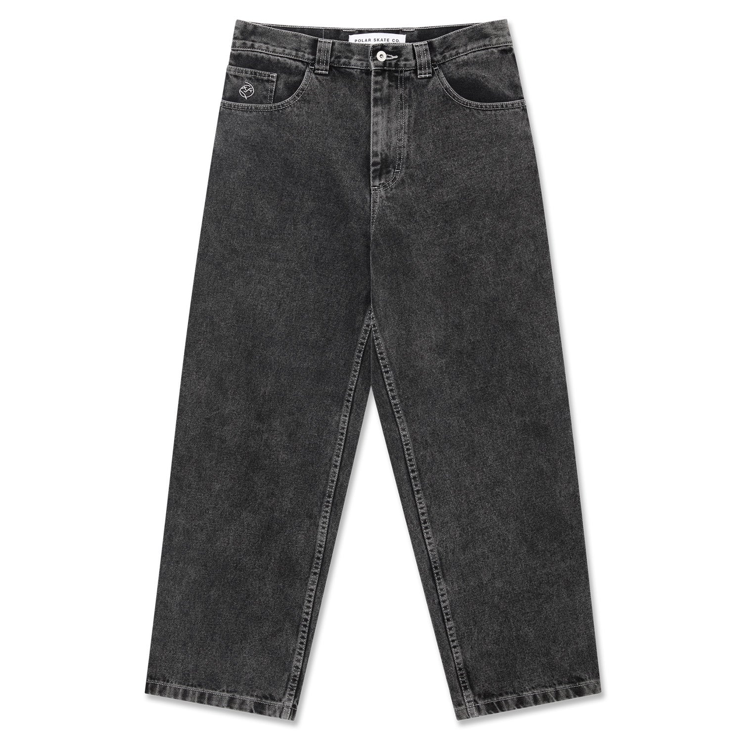 Polar Skate Co. Big Boy Pants Silver Black 26 - Orchard Skateshop