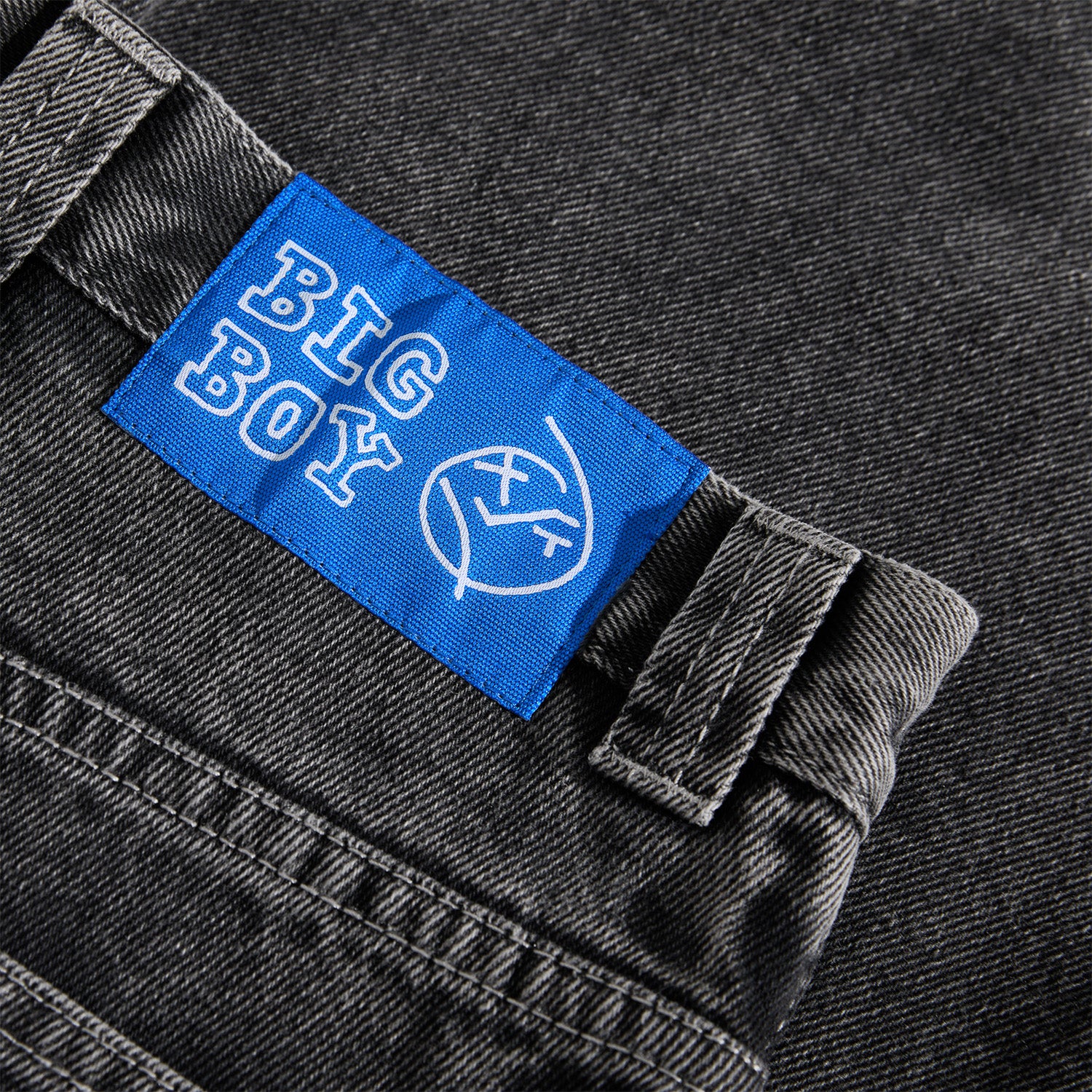 Polar Skate Co. Big Boy Pants Silver Black 26