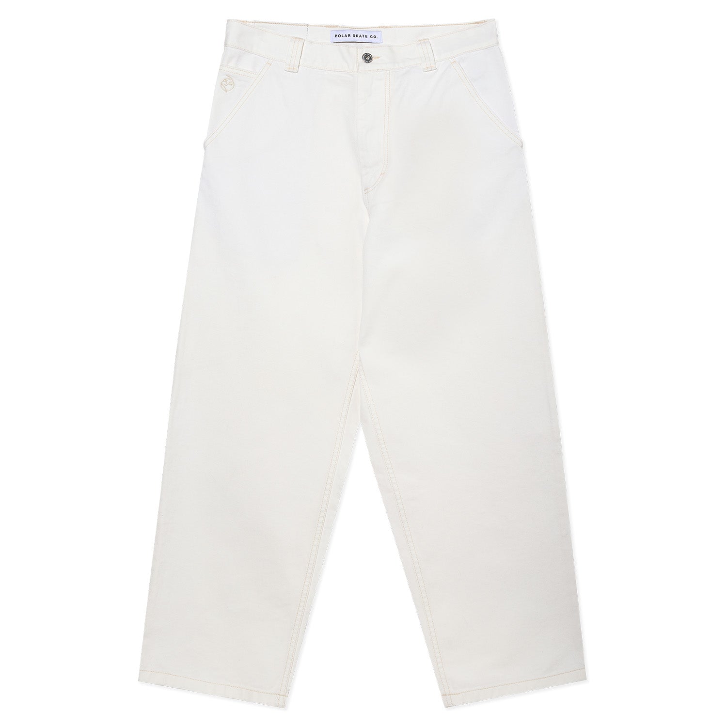 Polar Skate Co. Big Boy Work Pants Ecru