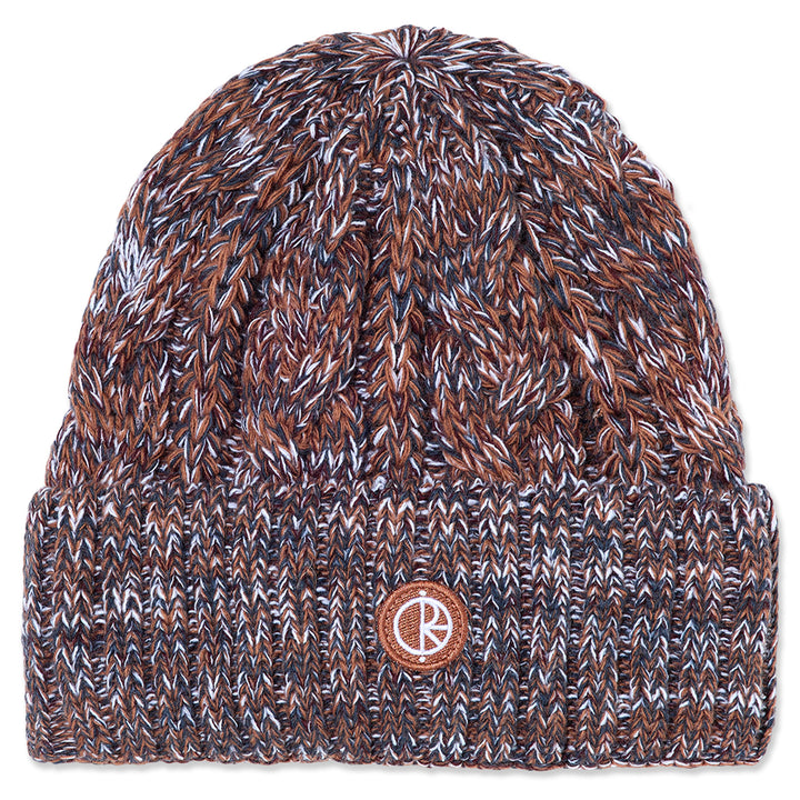 Polar Skate Co. Braid Beanie Rust