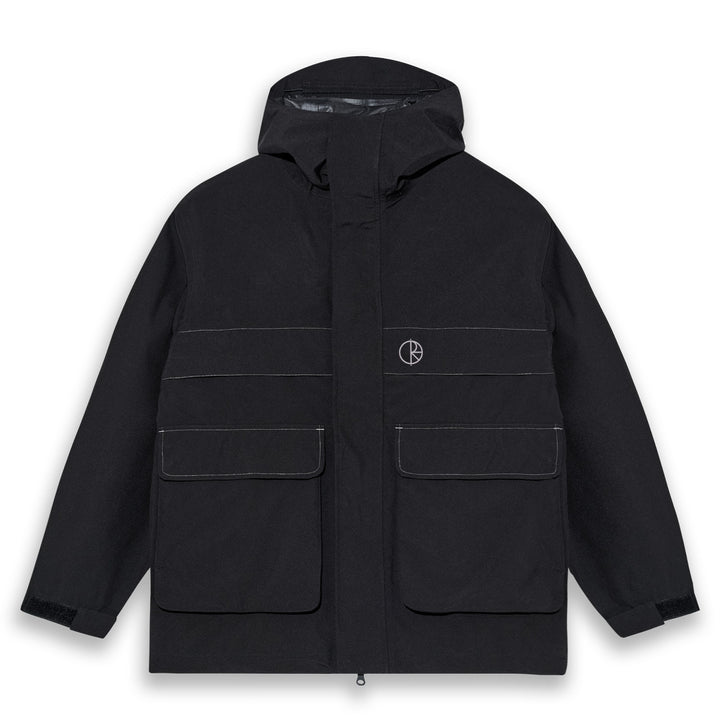 Polar Skate Co. Cargo Shell Jacket Black/Silver