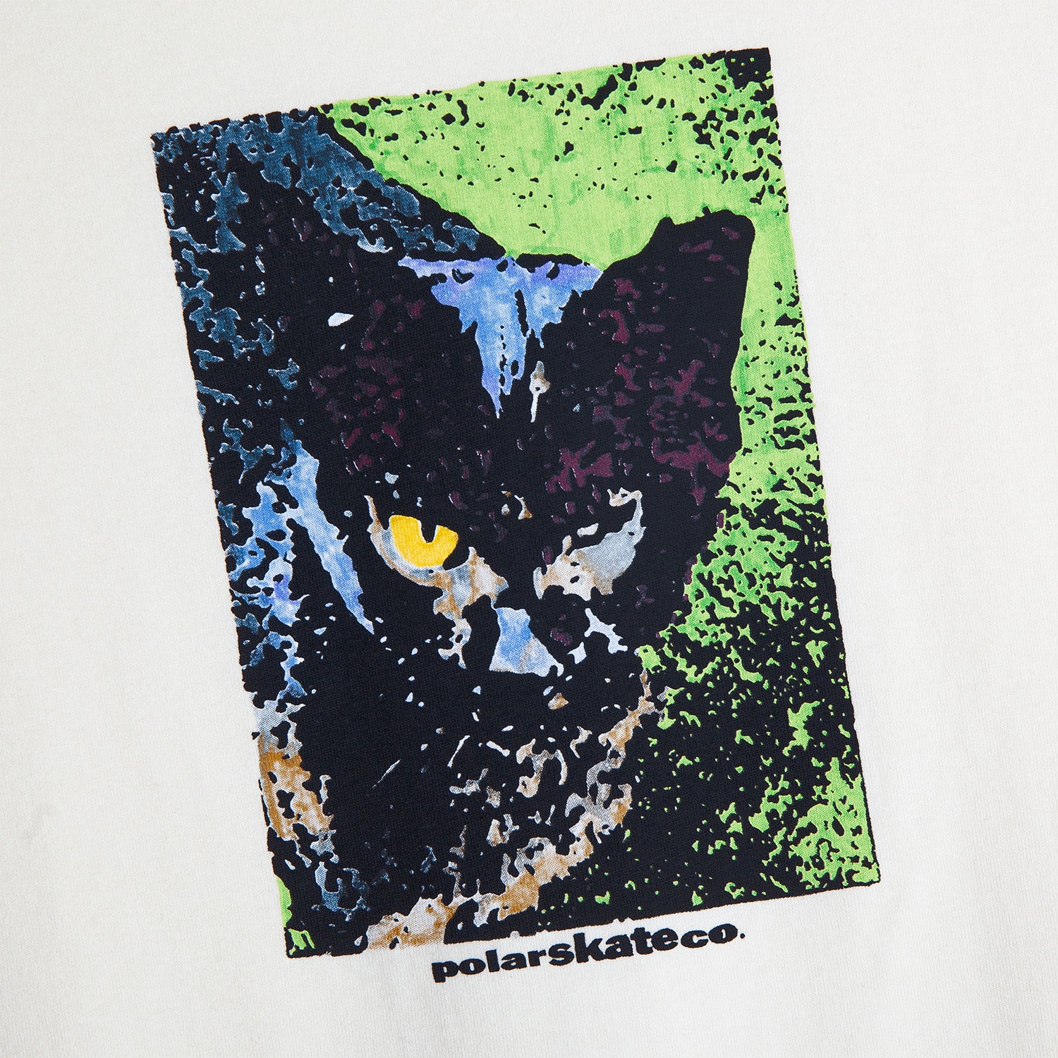 Polar Skate Co. Cat Tee Ivory