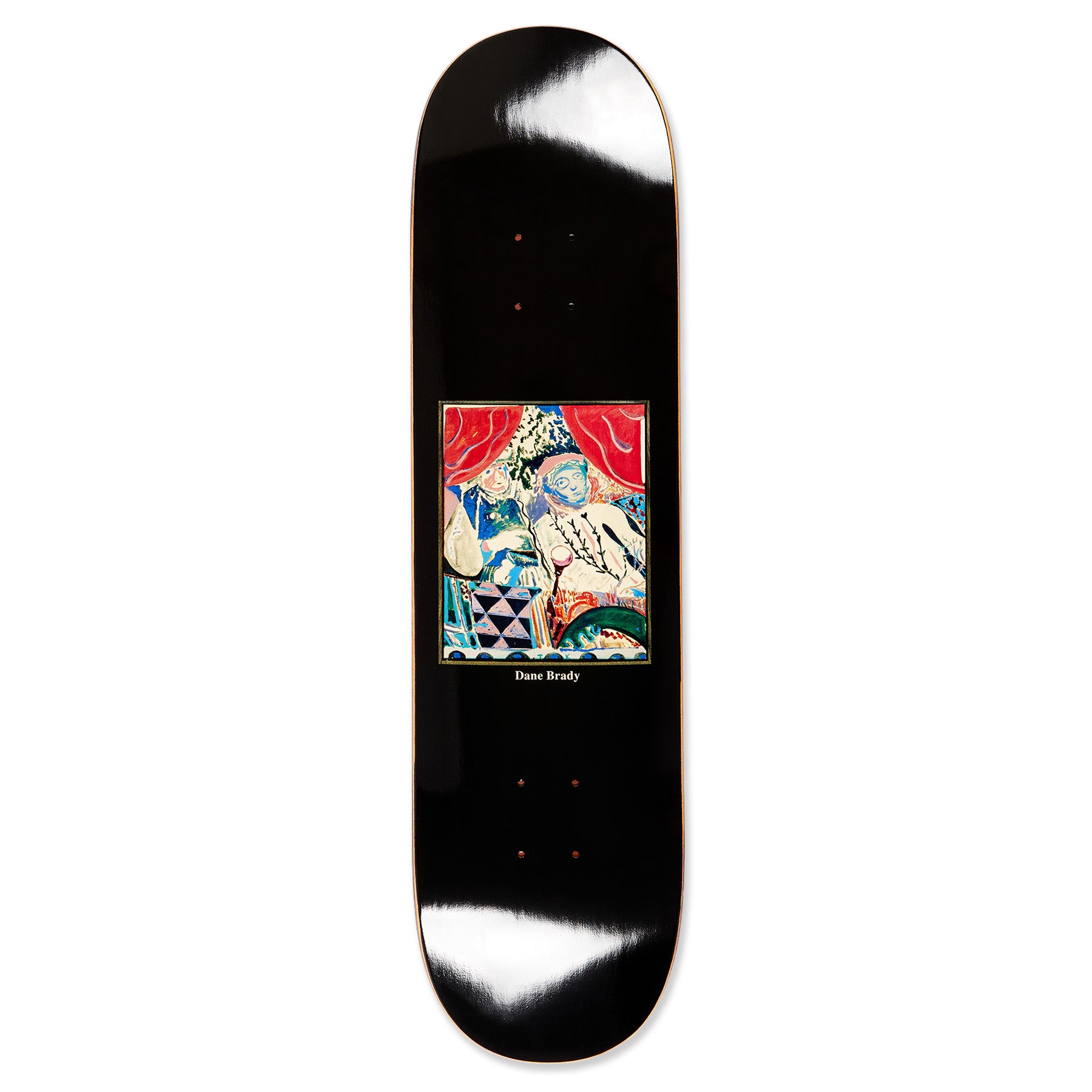 Polar Skate Co. Dane Brady Time Travelers Deck Brown 8.25"