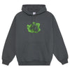 Polar Skate Co. Dave Hoodie Metal Logo Graphite