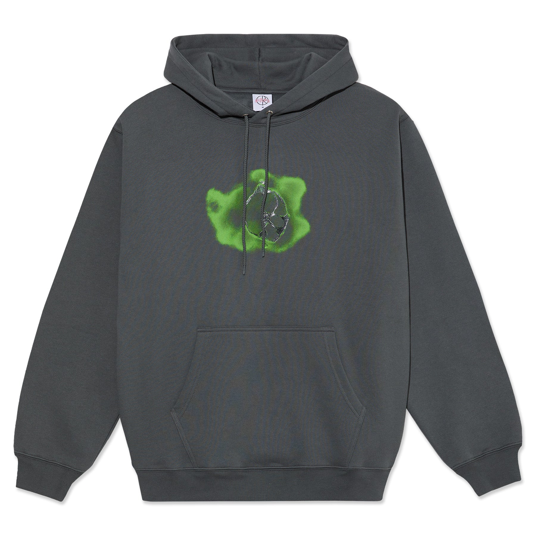 Polar Skate Co. Dave Hoodie Metal Logo Graphite