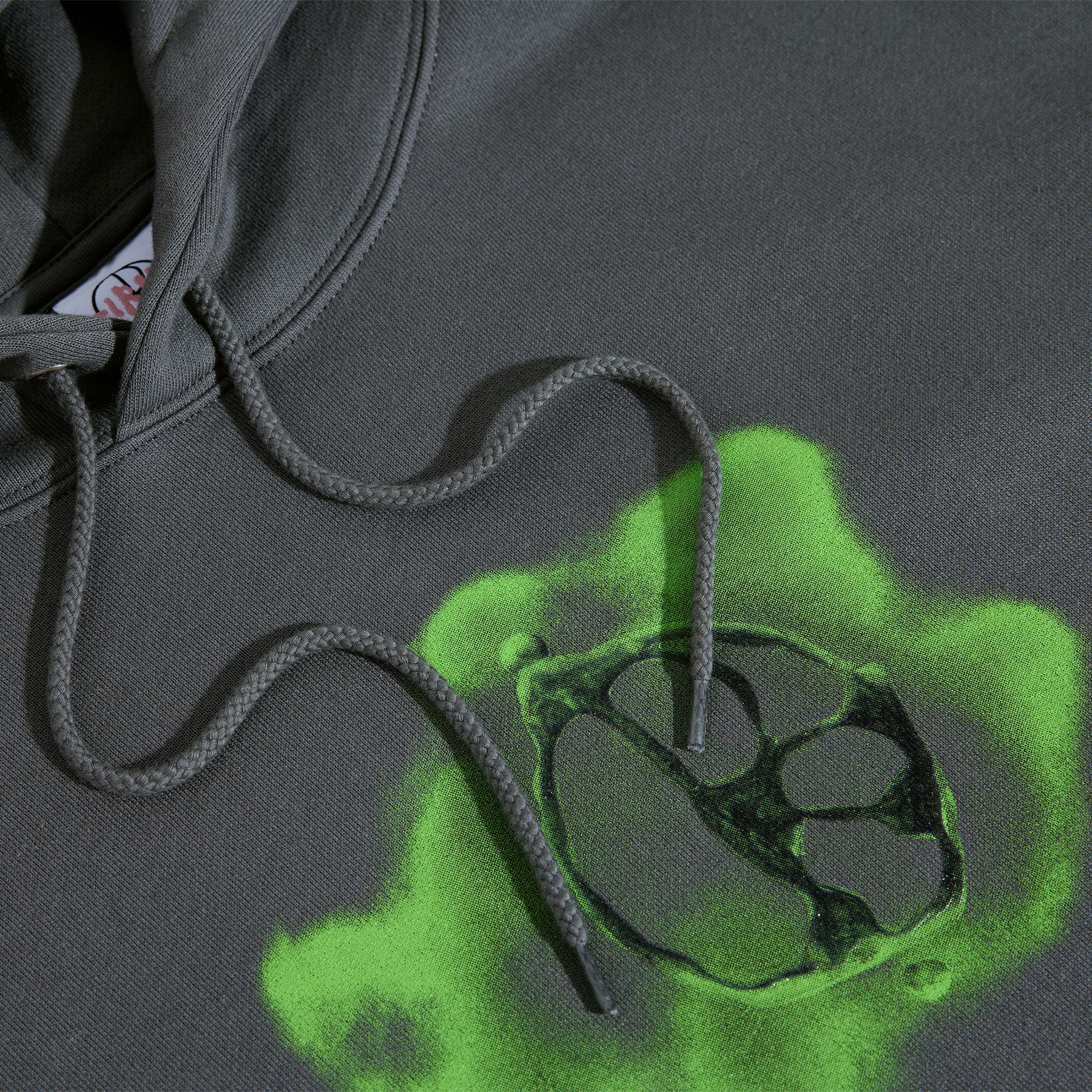 Polar Skate Co. Dave Hoodie Metal Logo Graphite