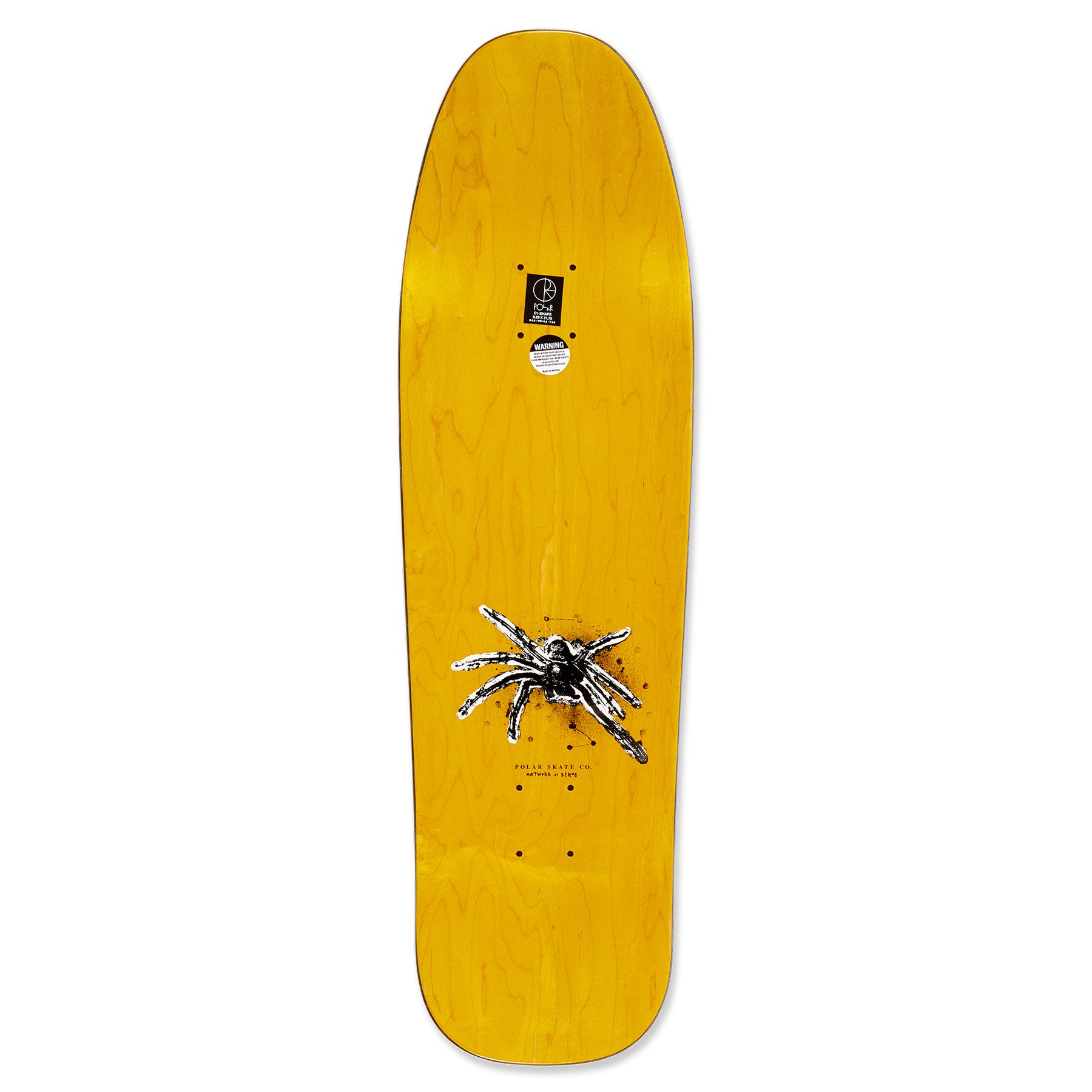 Polar Skate Co. David Strenstöm Spider Shaped Deck D1 Shape