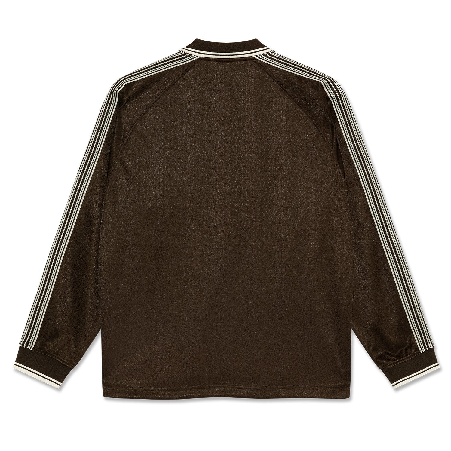 Polar Skate Co. Davie LS Shirt Chocolate/Ivory