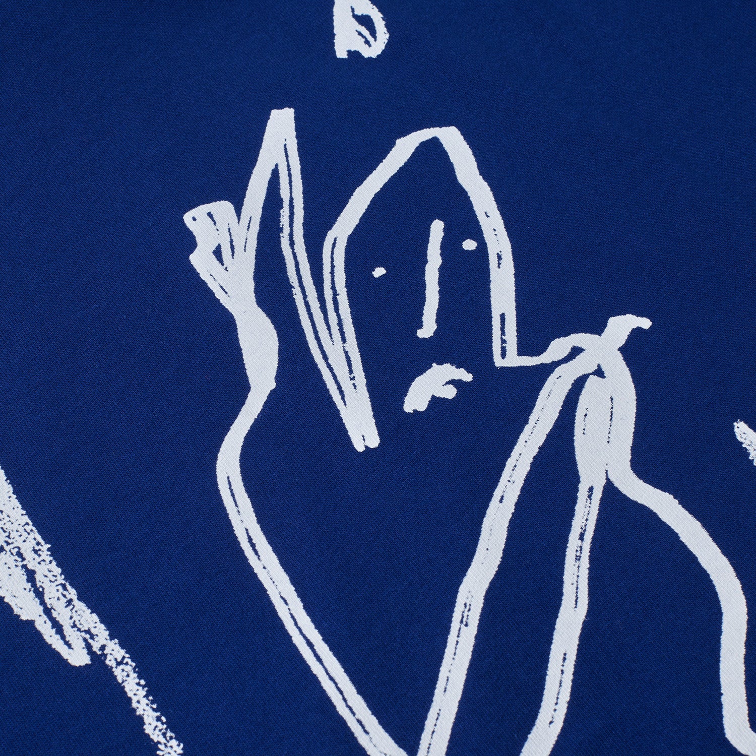 Polar Skate Co. Doodle Contrast Tee Ultramarine/White