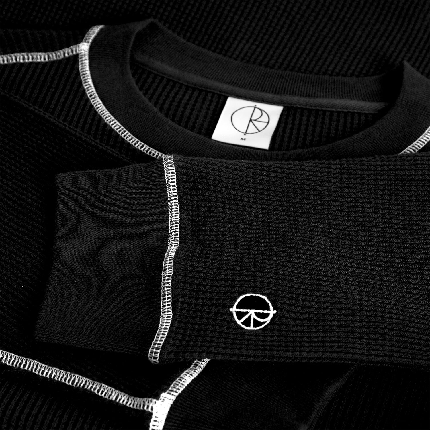 Polar Skate Co. Dylan LS Tee Black/White