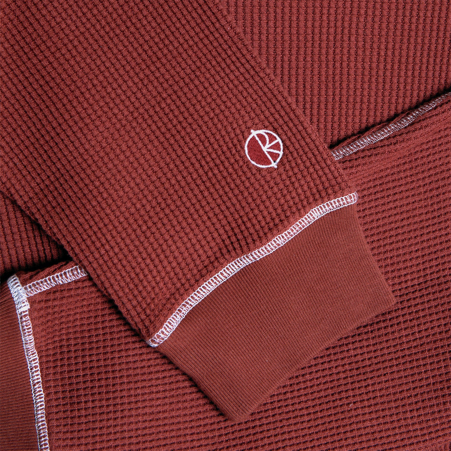 Polar Skate Co. Dylan LS Tee Wine/White