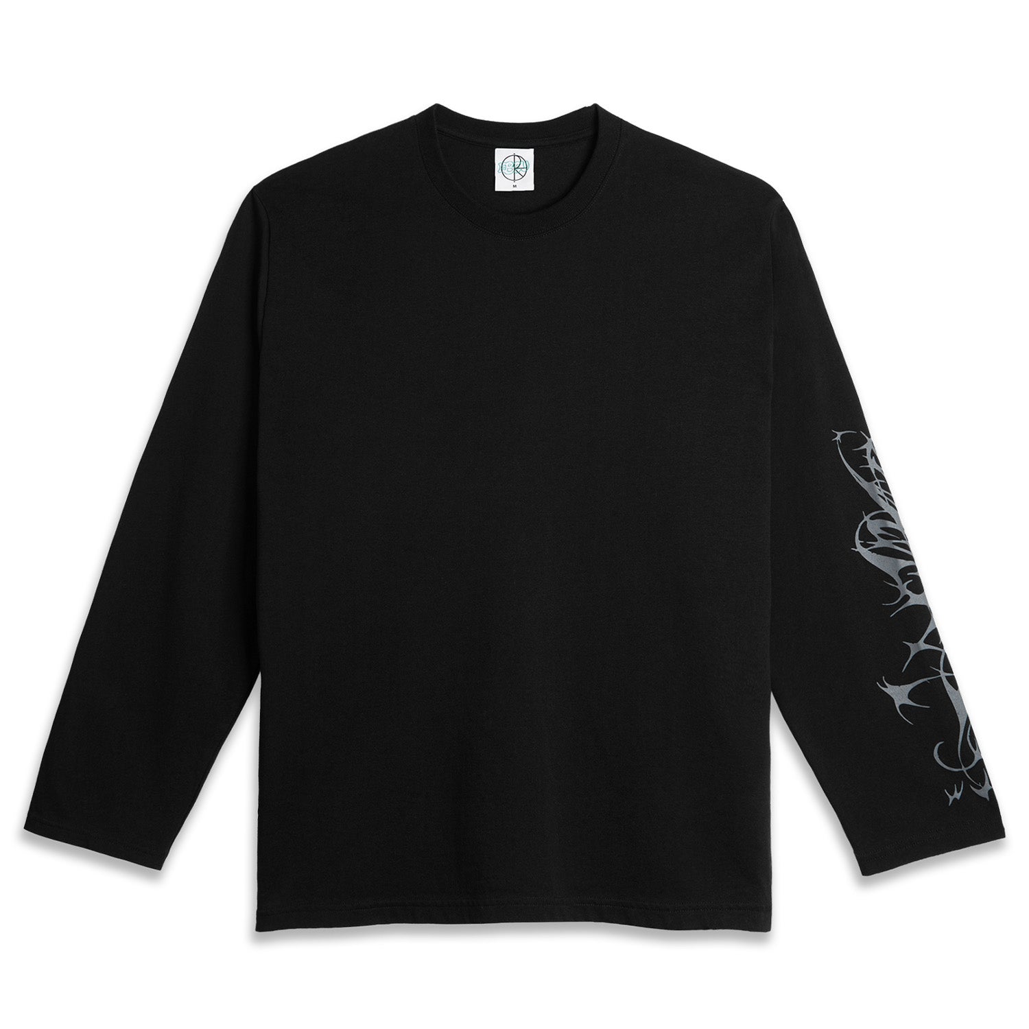 Polar Skate Co. Ebou Sanyang Steve LS Tee Tribal Black