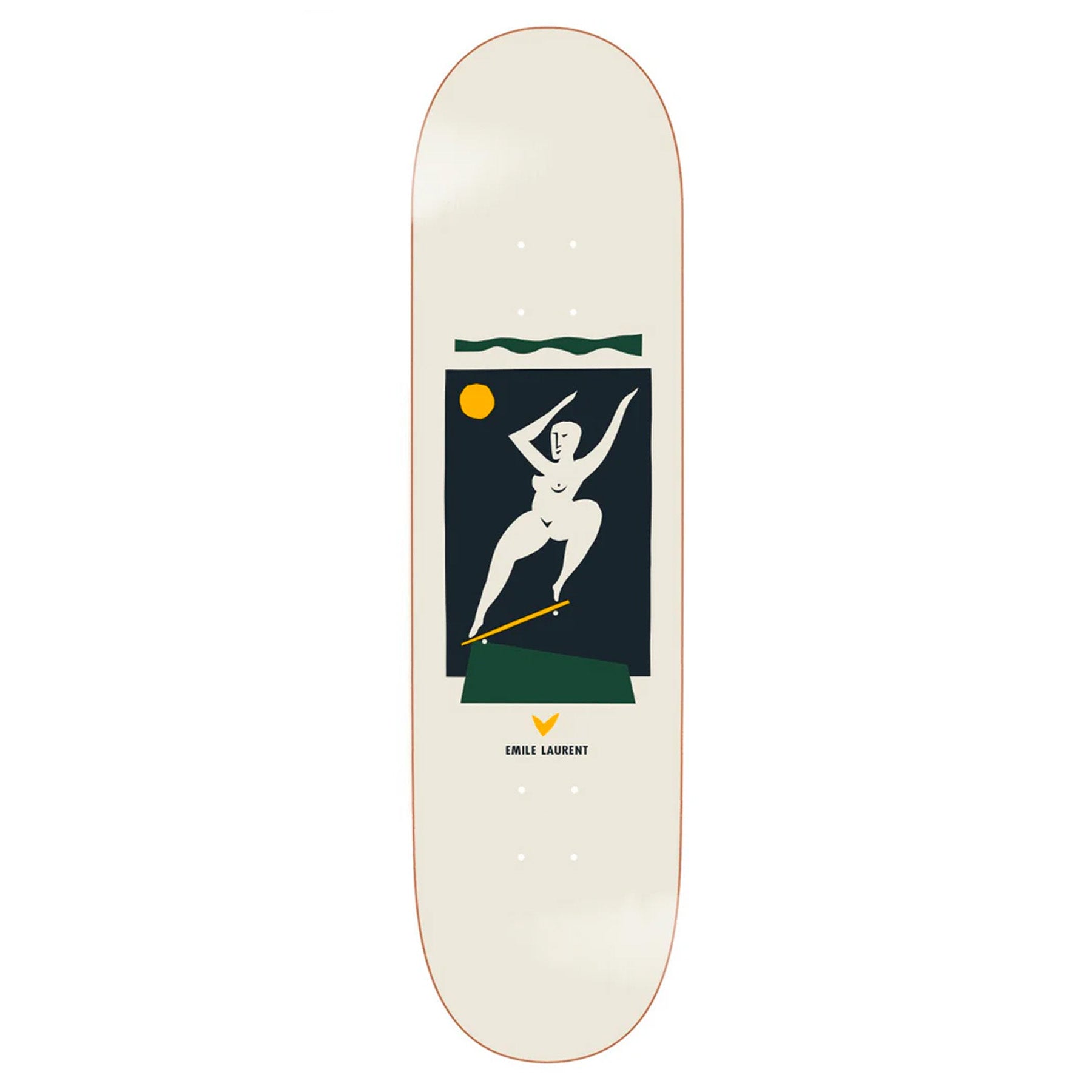 スケートボード POLAR \" TURTLE TOWN / EMILE LAURENT \" Deck | Emile Laurent - Turtle Town – Polar Skate Co.