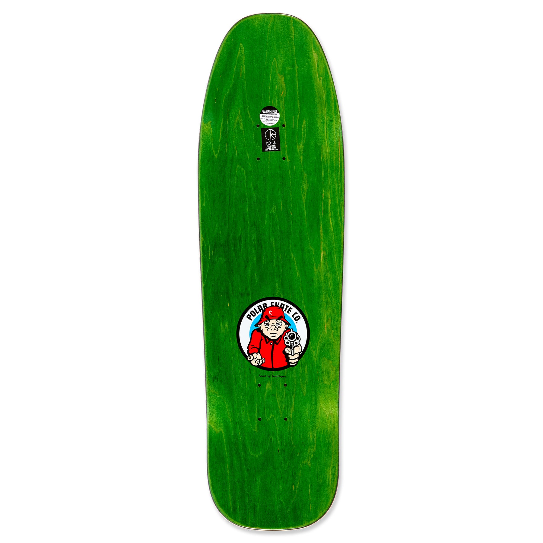 Polar Skate Co. Emile Laurent High School Shaped Deck D1 Shape