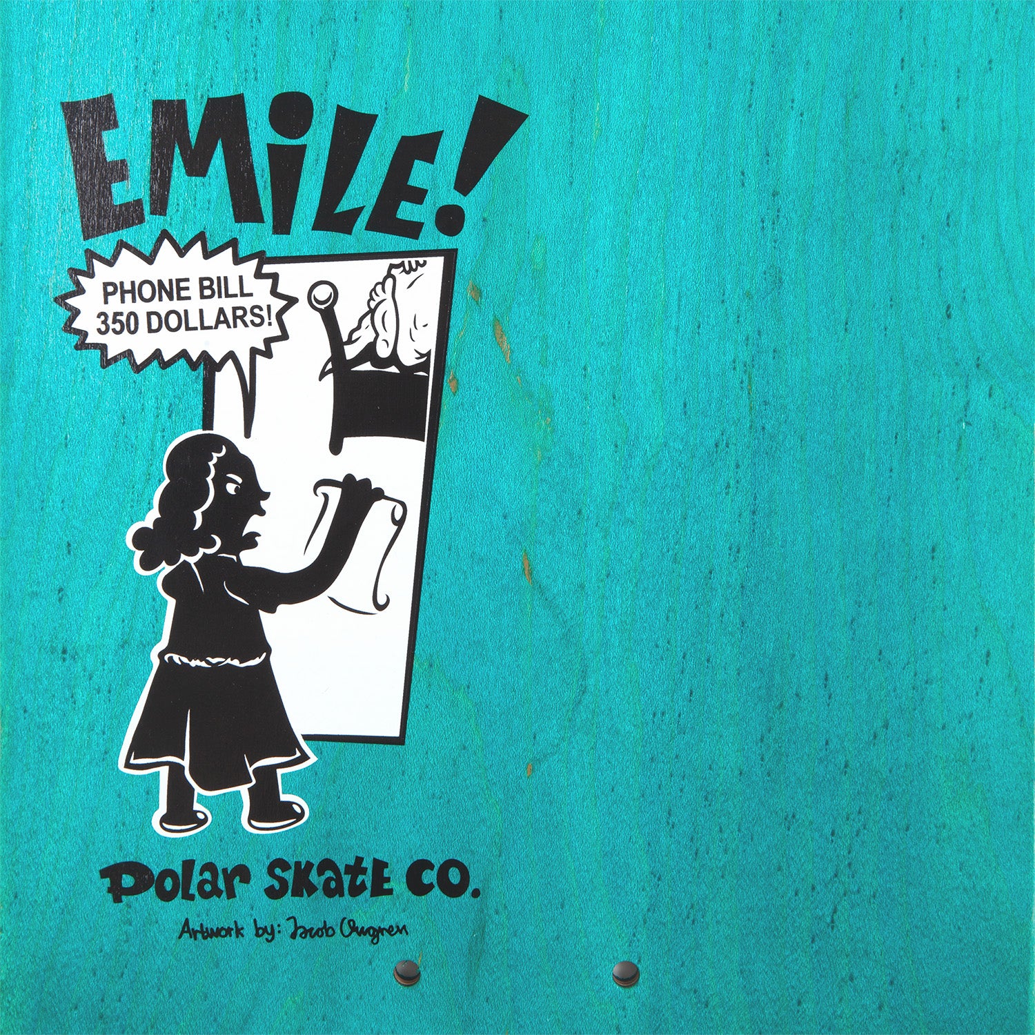 Polar Skate Co. Emile Laurent Ooops! Deck 7.875"