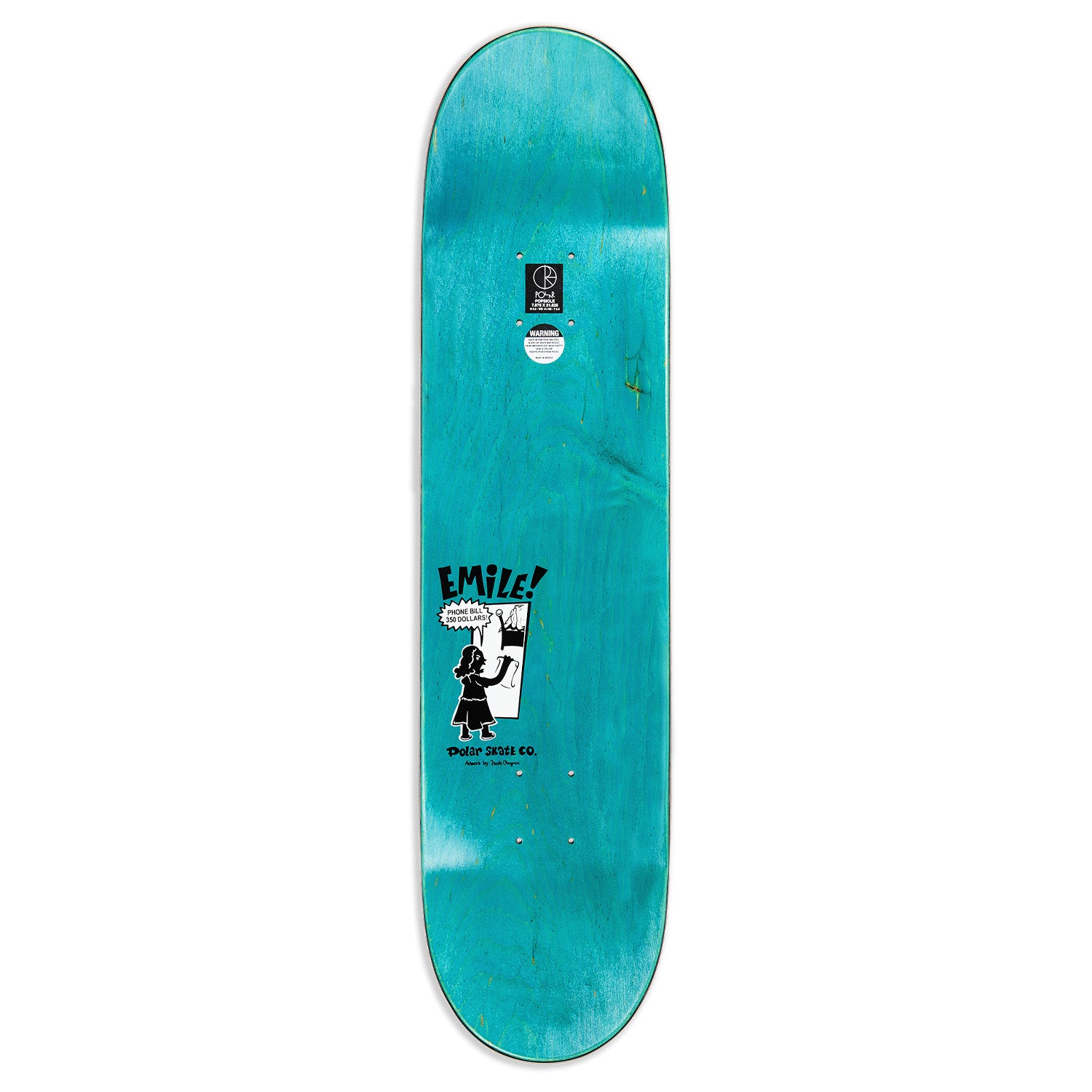 Polar Skate Co. Emile Laurent Ooops! Deck 8.5"