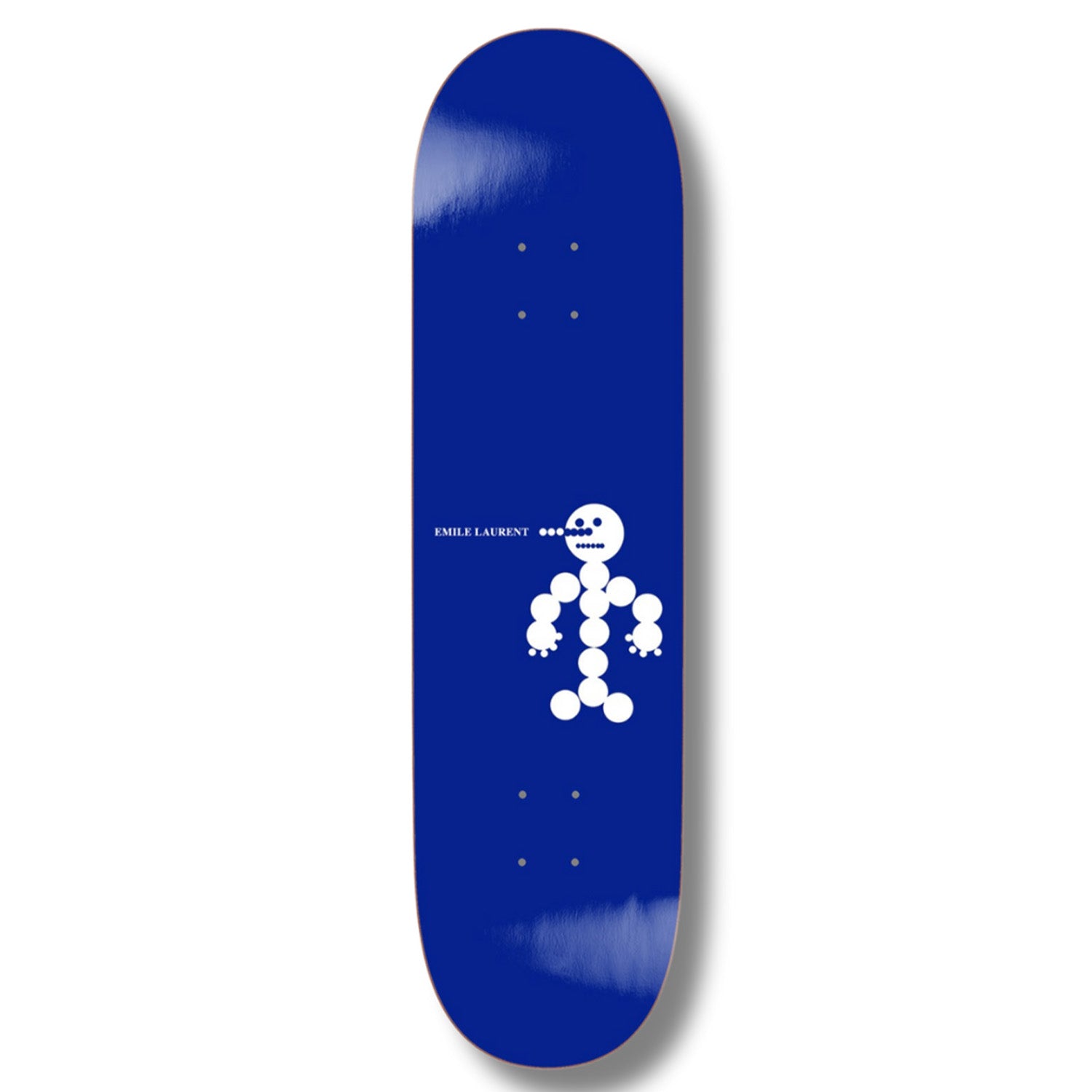 Polar Skate Co. Emile Laurent Snowman Blue Deck 8.375