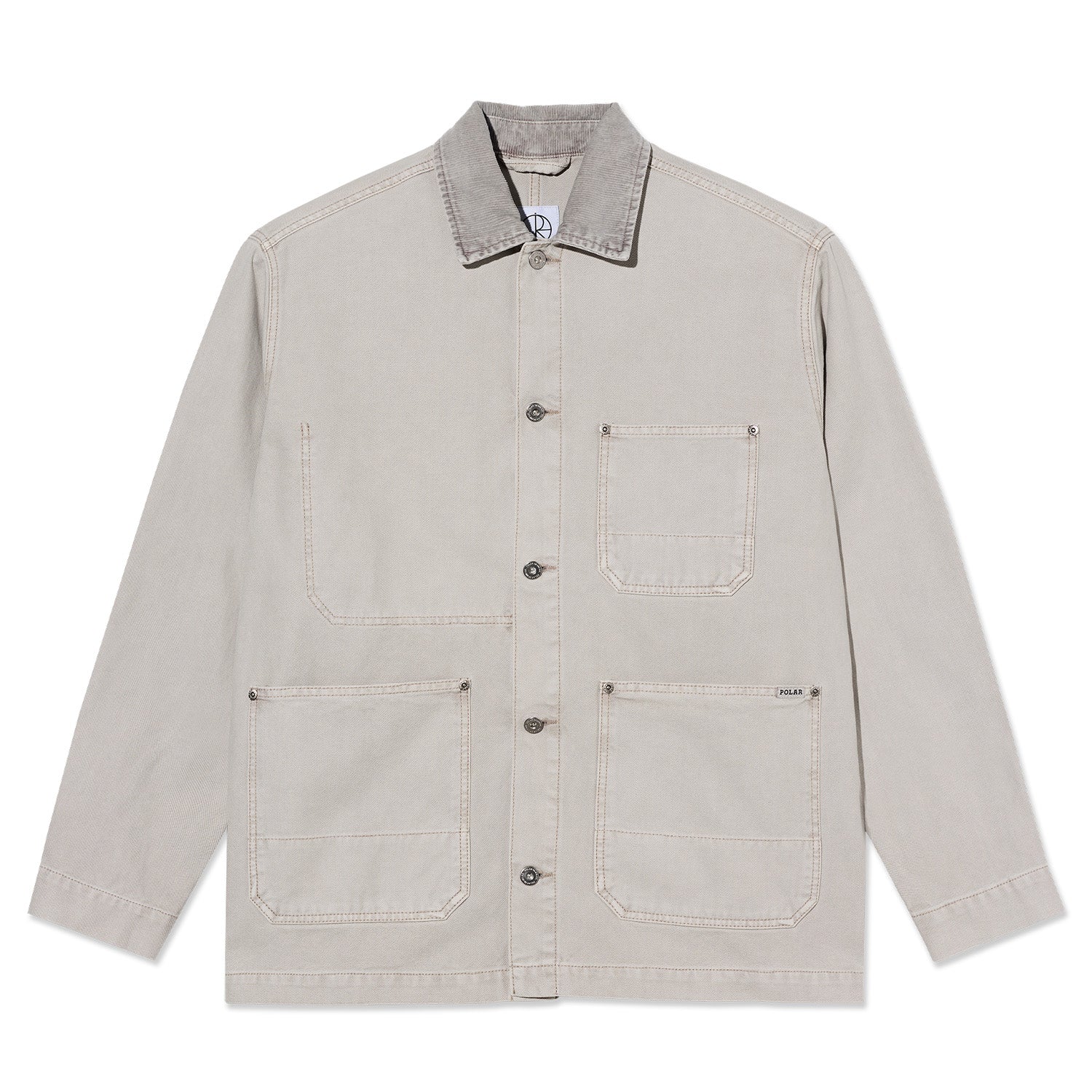 まぐろ　Polar Skate Co. EZRA JACKET Pale Polar Skate Co. Ezra Jacket Pale Taupe - Orchard Skateshop