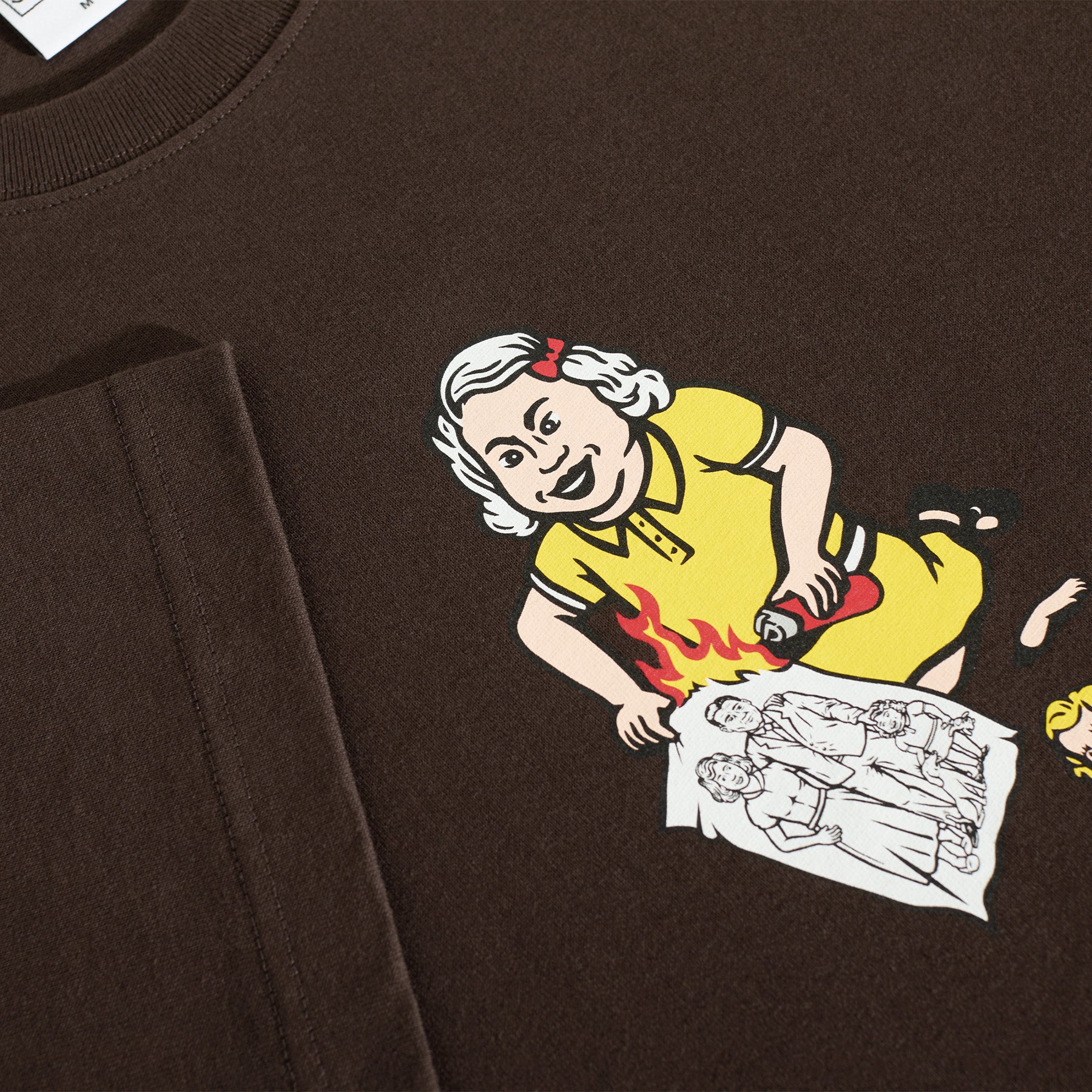 Polar Skate Co. Family Affair Tee Chocolate