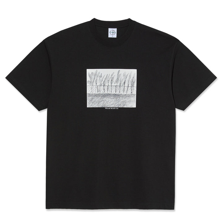 Polar Skate Co. Fence Tee Black