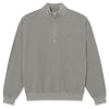 Polar Skate Co, Half Zip LS Shirt Pique Grey