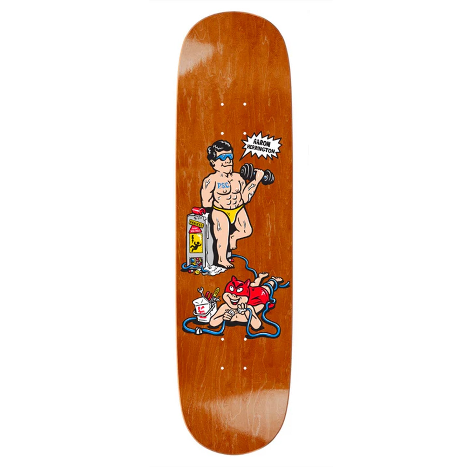 Polar Skate Co. Herrington Pumping Iron Deck 8.25