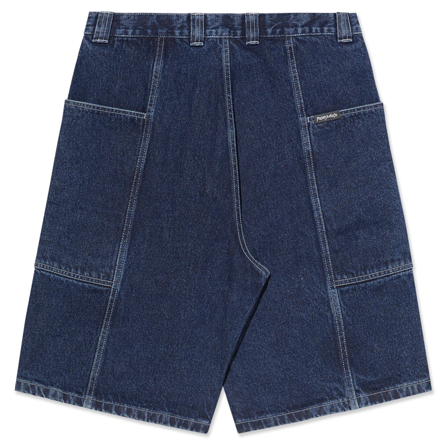 Polar Skate Co. Jiro Shorts Dark Blue/White Stitch