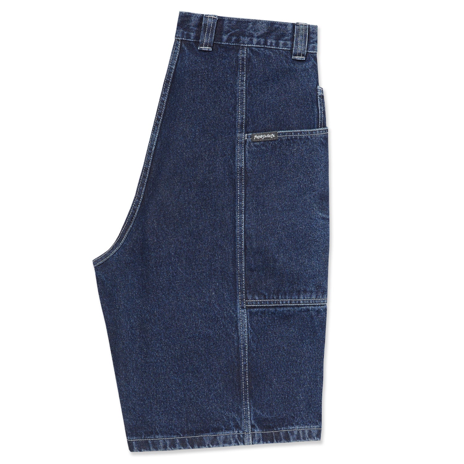 Polar Skate Co. Jiro Shorts Dark Blue/White Stitch