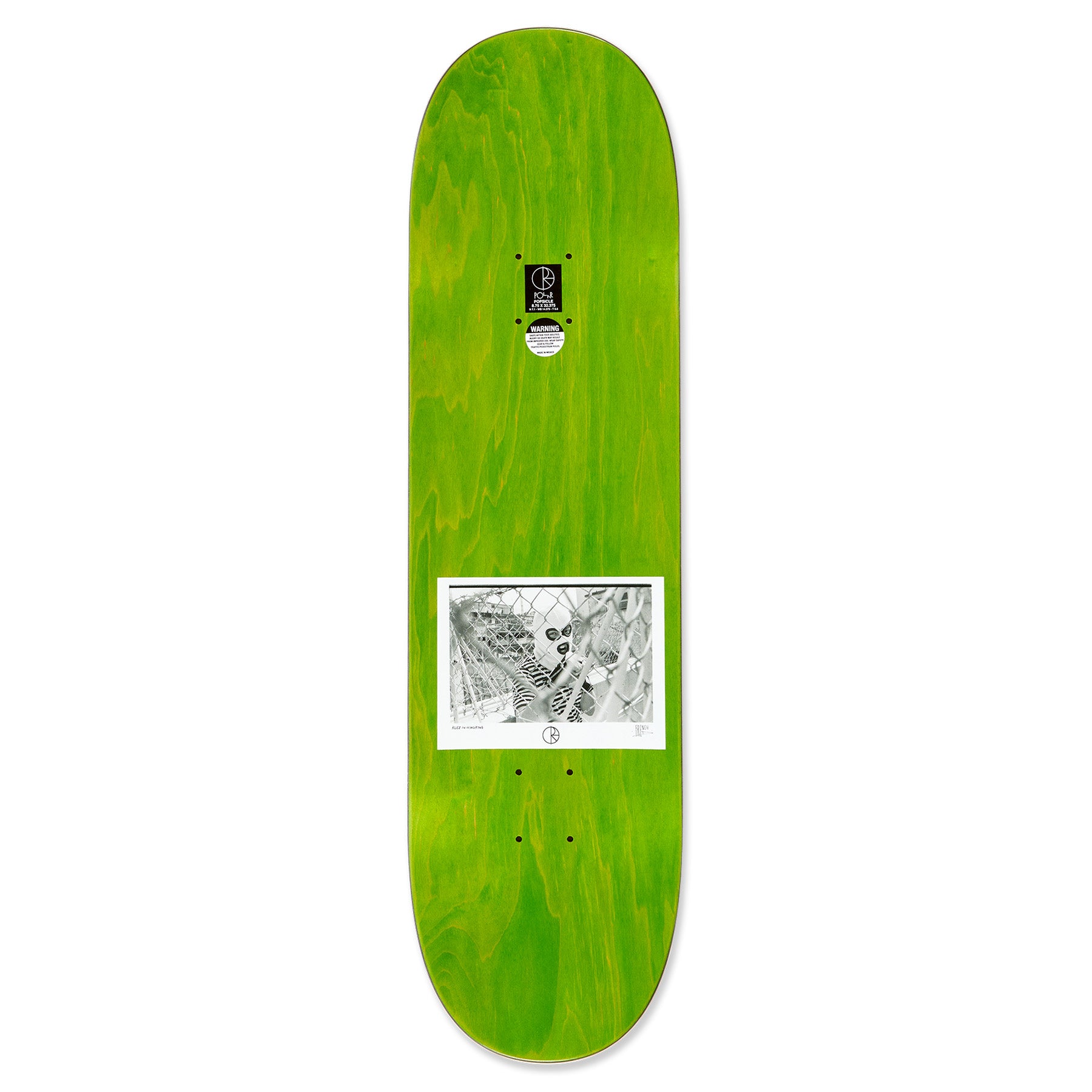 Polar Skate Co. Klez Zawisza Hong Kong Deck 8.75"