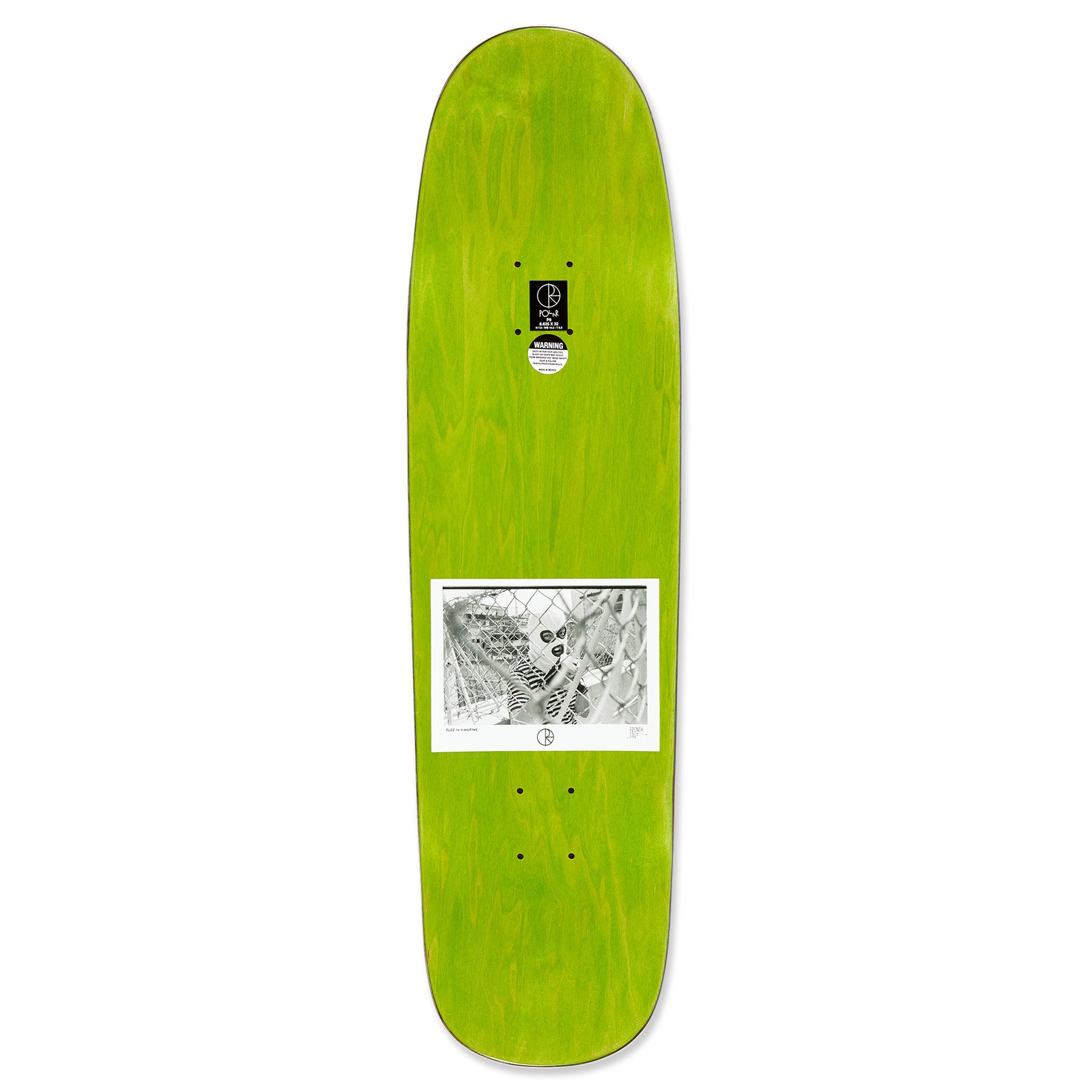 Polar Skate Co. Klez Zawisza Hong Kong Shaped Deck P9 Shape