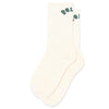 Polar Skate Co. Large Rib Socks College Logo White
