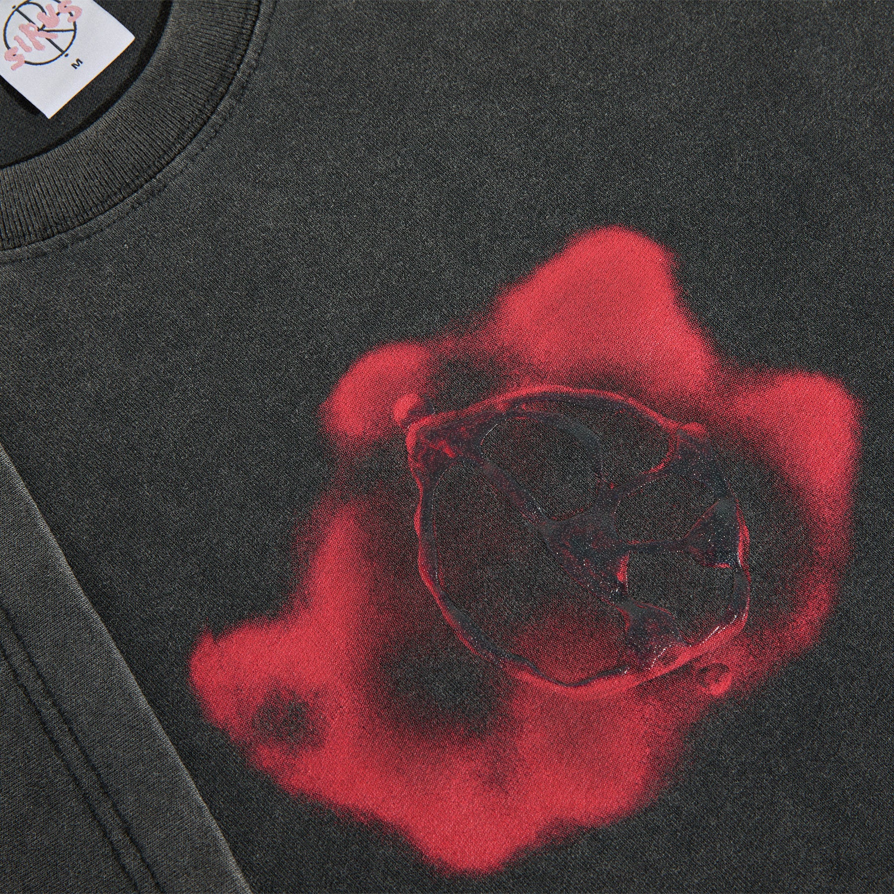 Polar Skate Co. Metal Logo Tee Silver Black