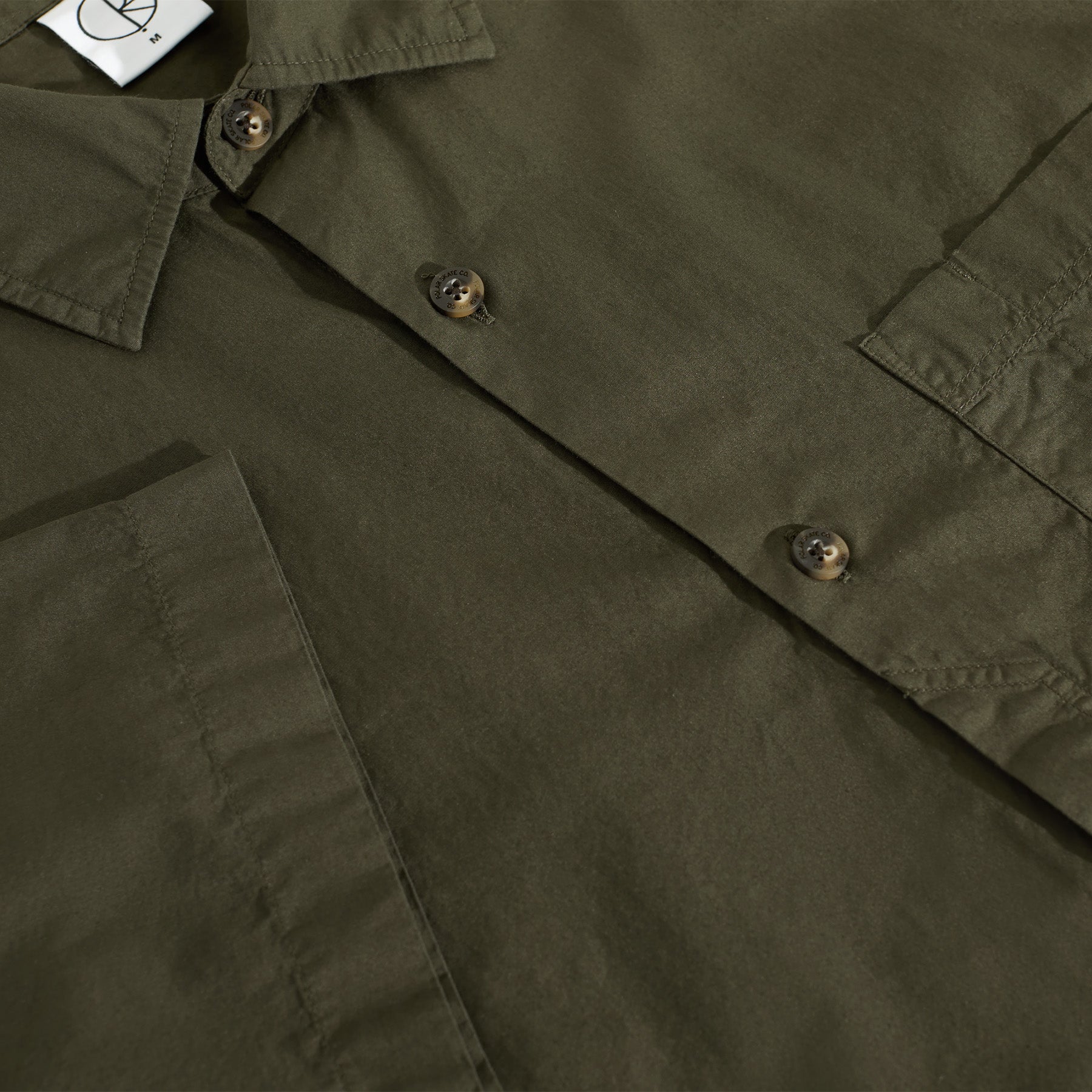 Polar Skate Co, Mitch Shirt Dirty Black