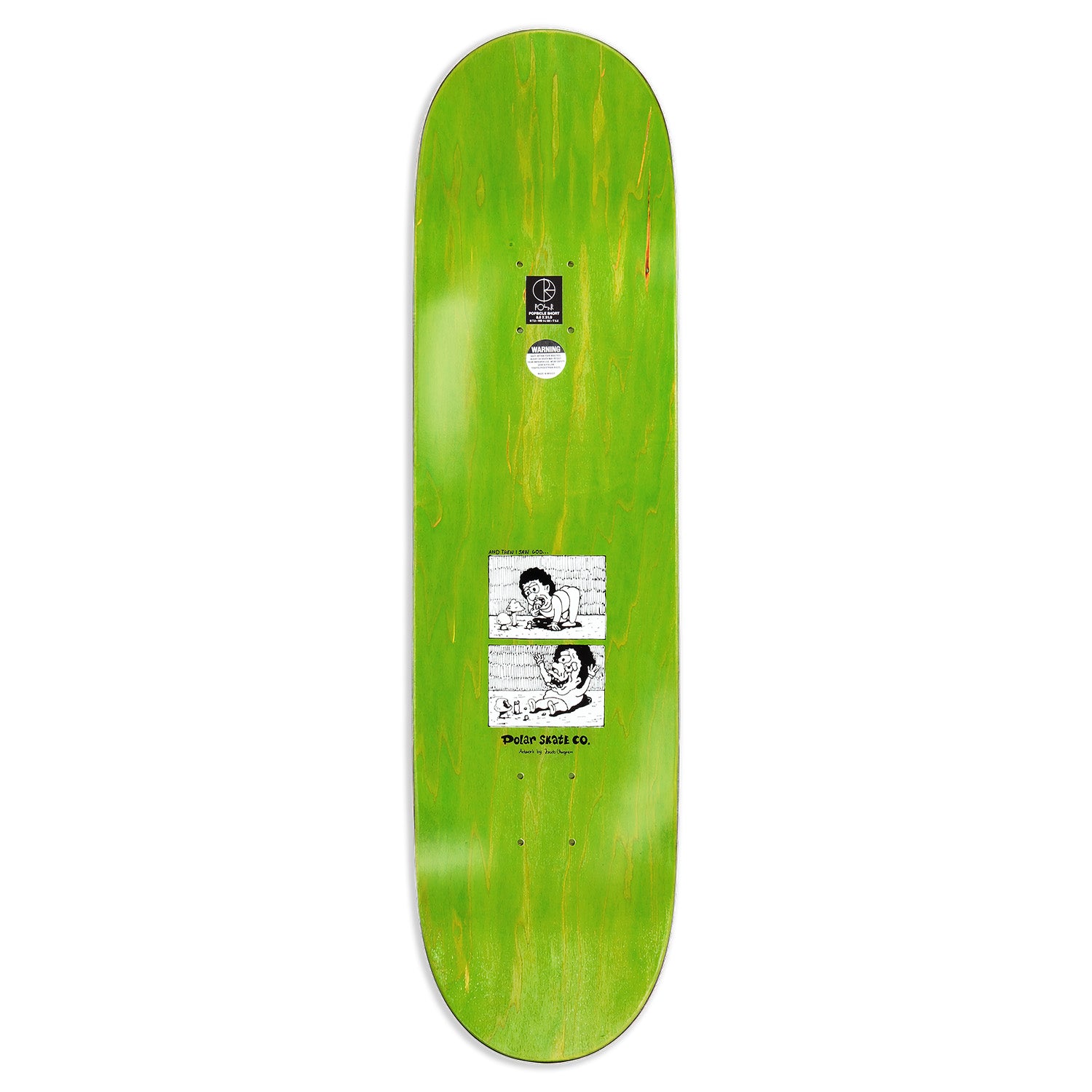Polar Skate Co. Nick Boserio Fly Agaric Deck 8.5" Short