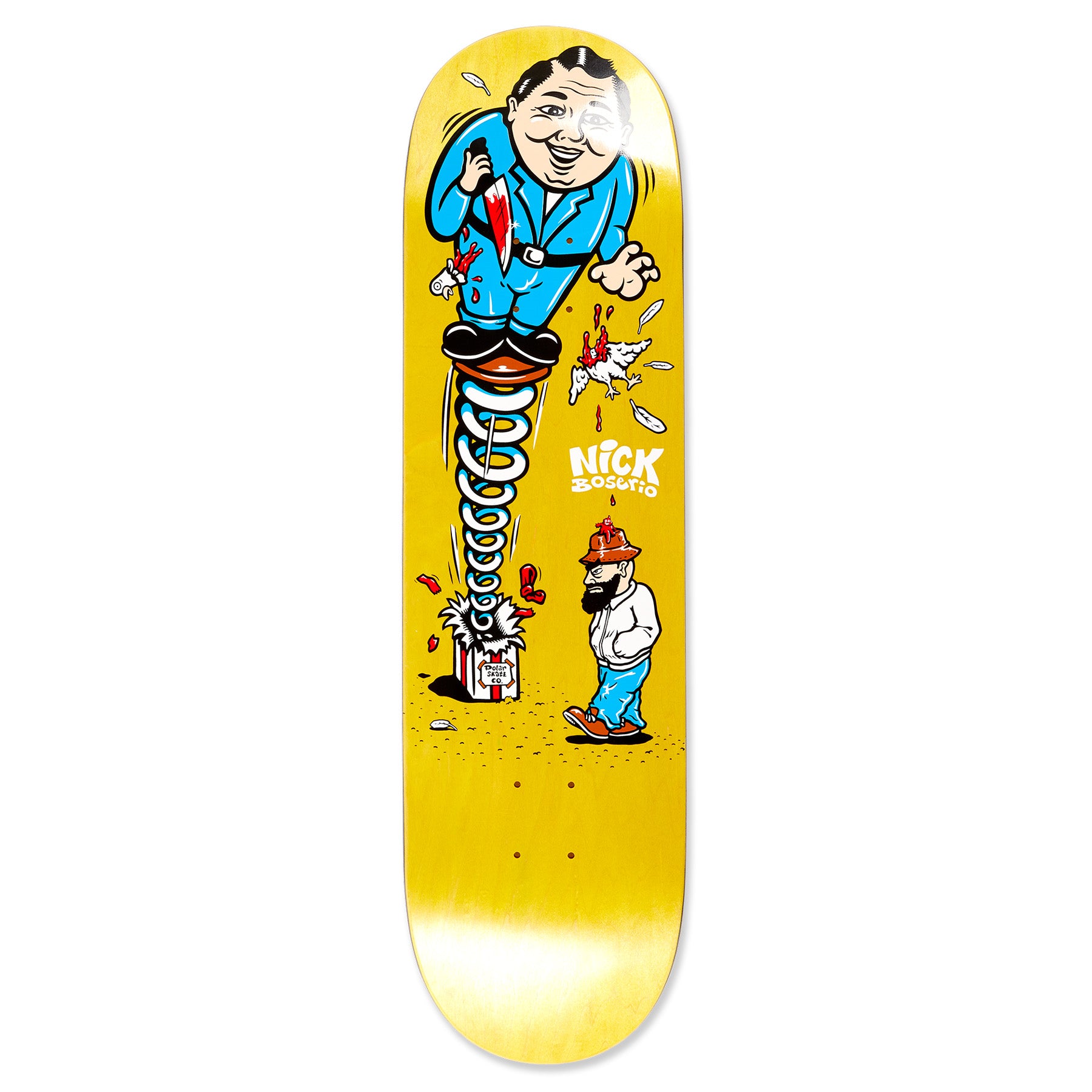 Polar Skate Co. Nick Boserio Surprise Deck 8.25" Short WB