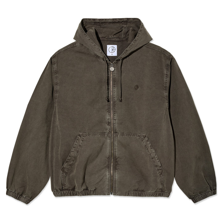 Polar Skate Co. Nick Hooded Jacket Washed Grey