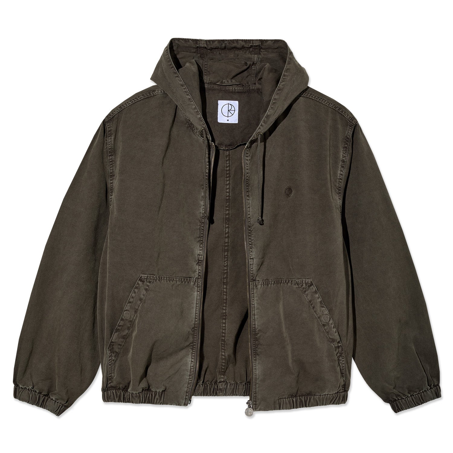 Polar Skate Co. Nick Hooded Jacket Washed Grey