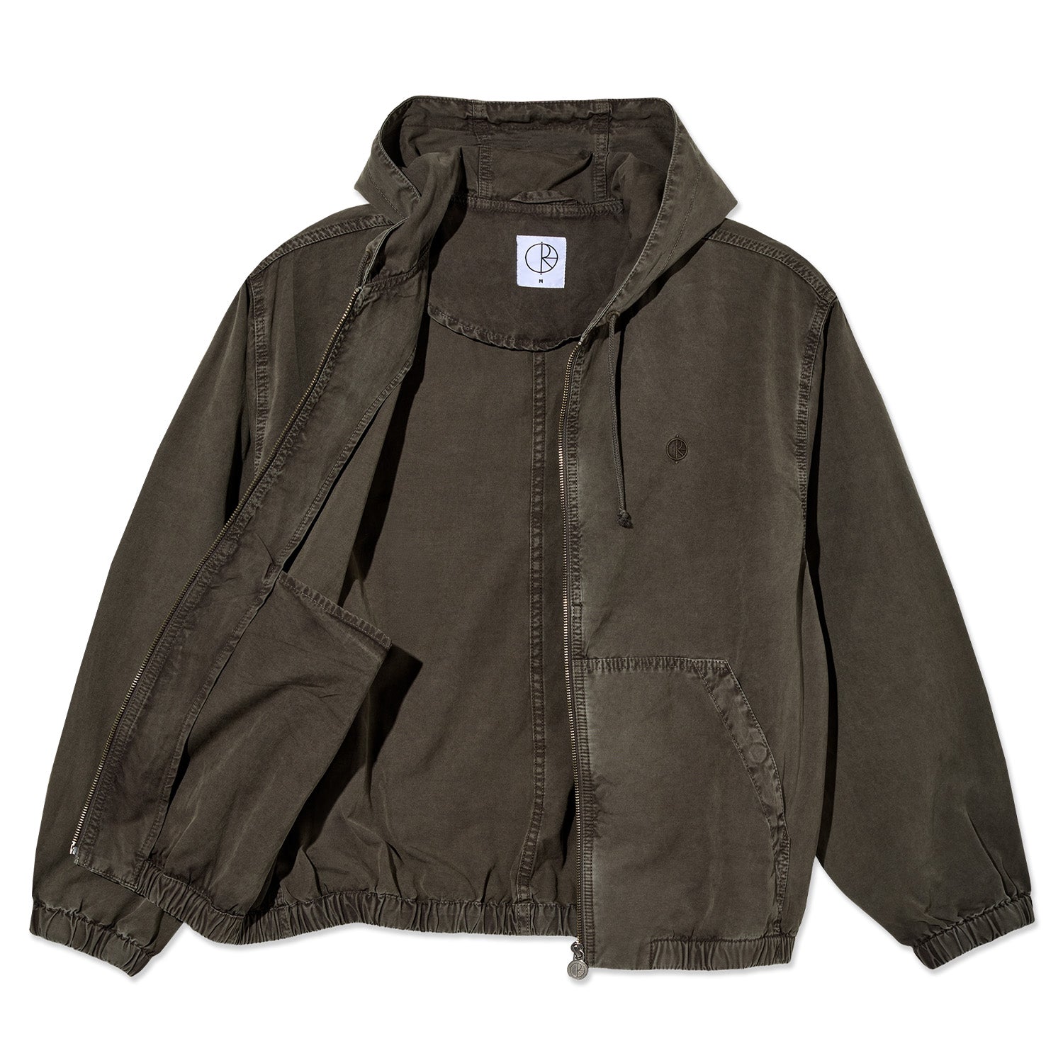 Polar Skate Co. Nick Hooded Jacket Washed Grey