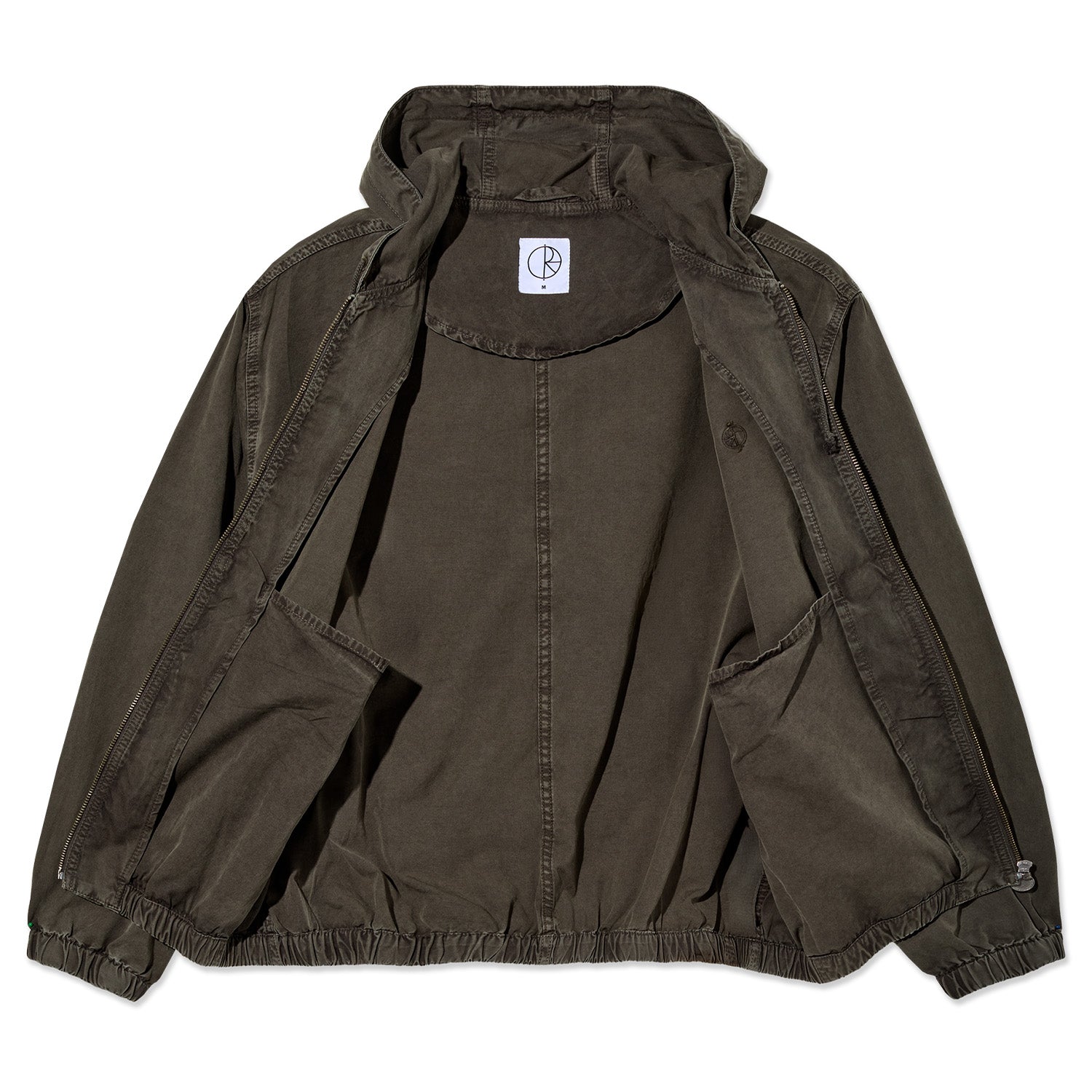 Polar Skate Co. Nick Hooded Jacket Washed Grey