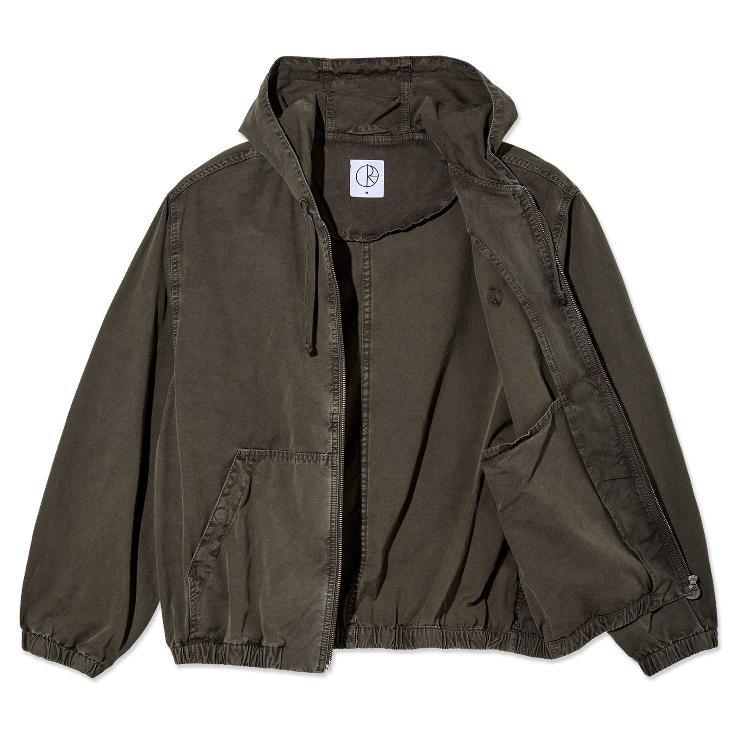 Polar Skate Co. Nick Hooded Jacket Washed Grey