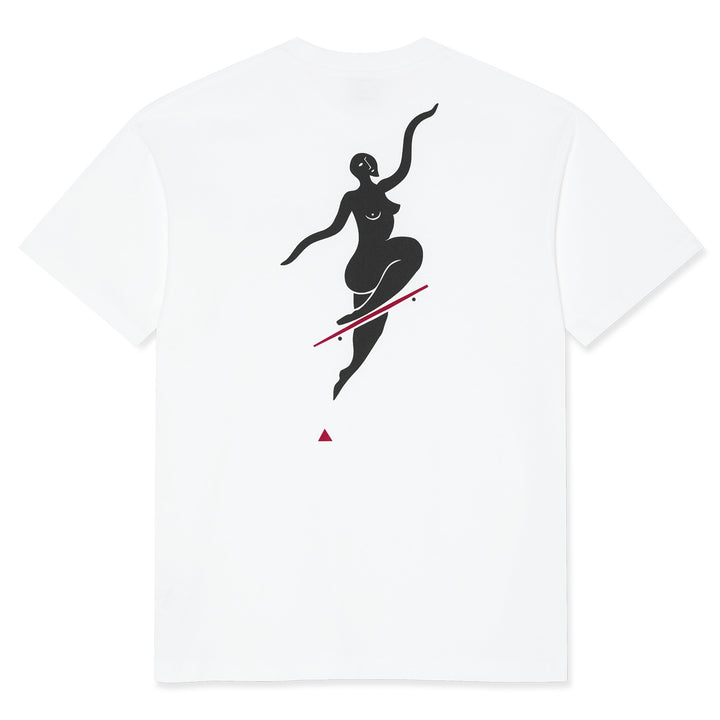 Polar Skate Co. No Comply Tee White