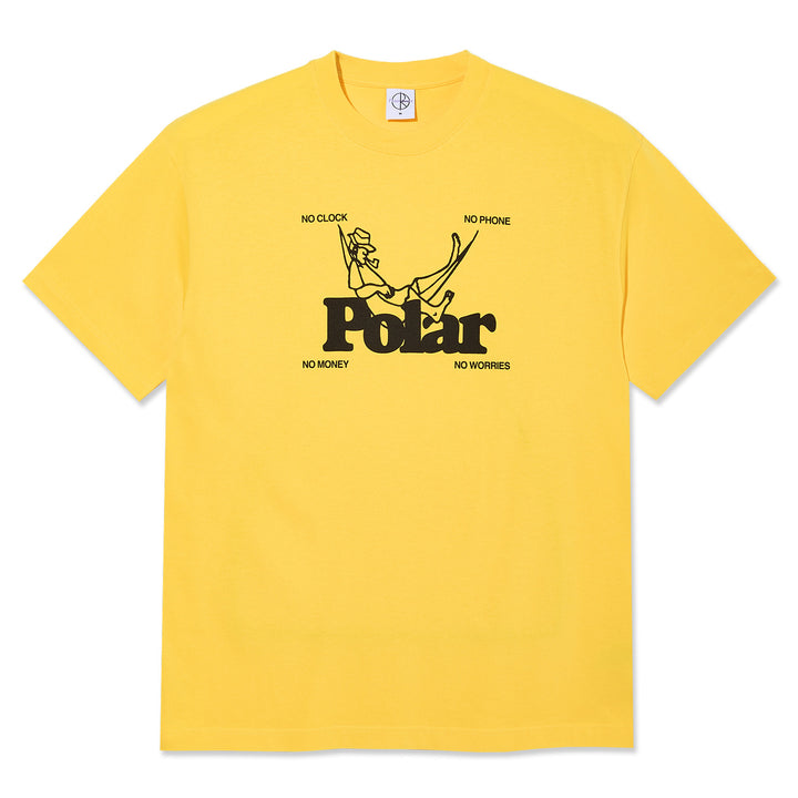 Polar Skate Co. No Worries Tee Lemon